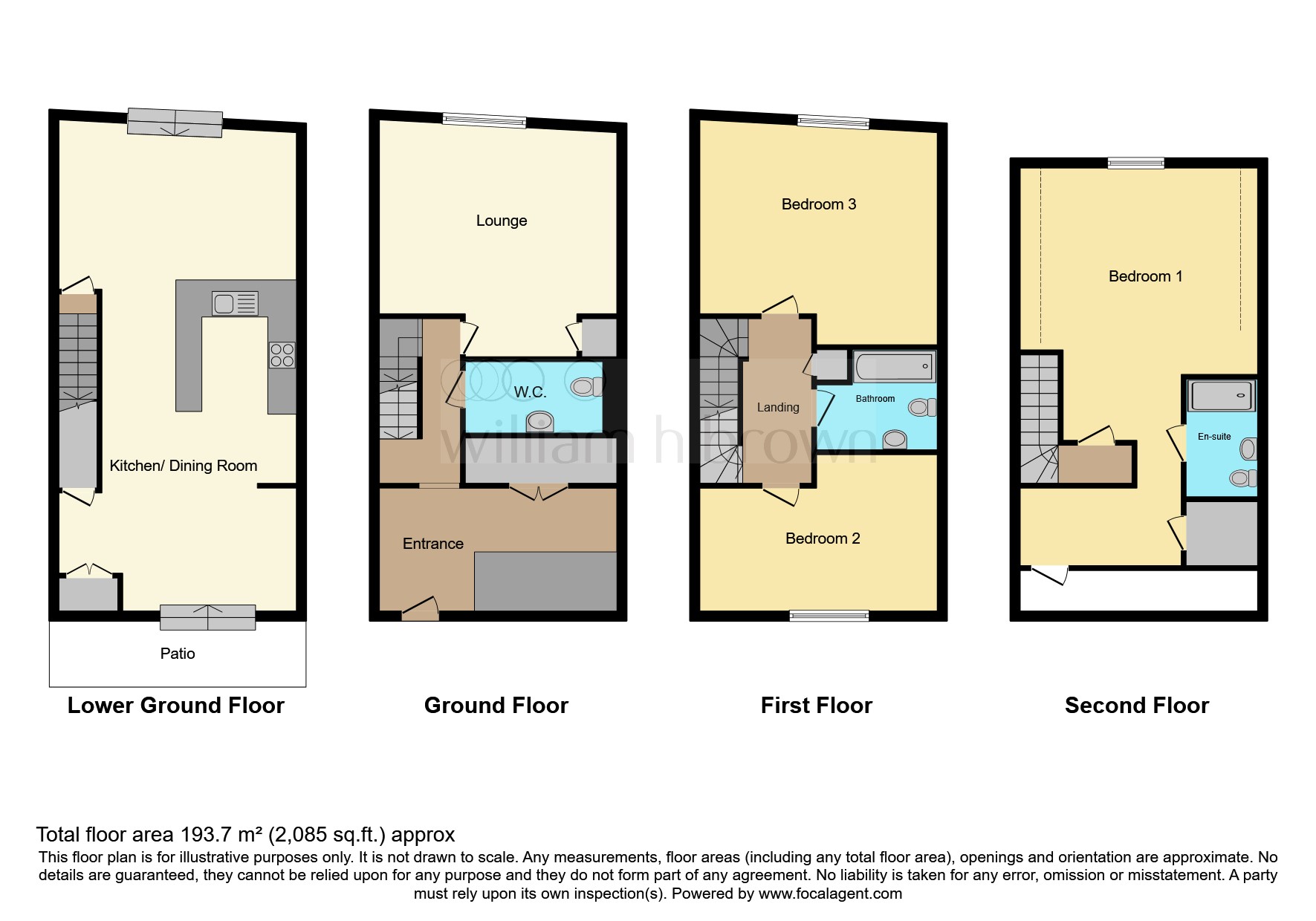 3, Alexis Row, Broxbourne floorplan
