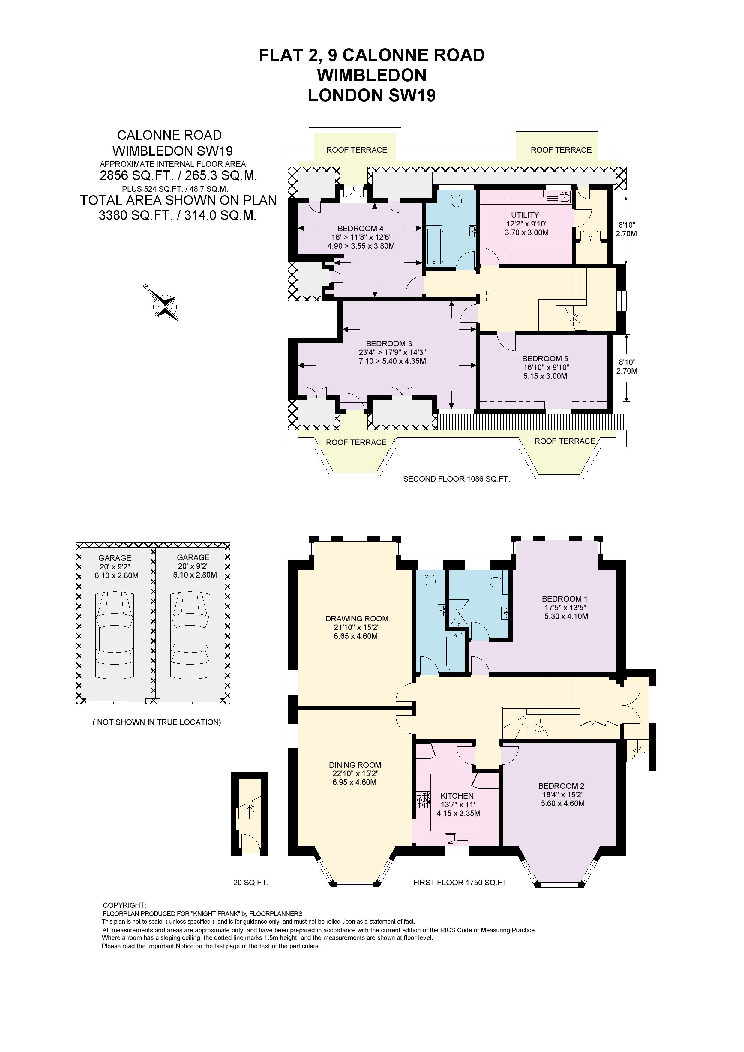 Flat 2, 9, Calonne Road, London floorplan
