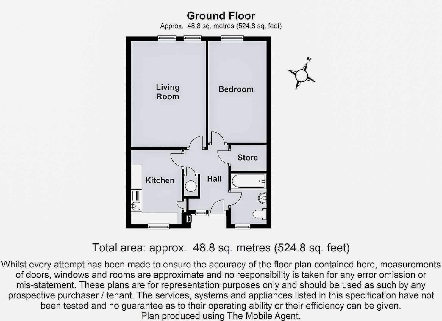 47, Fielding Street, Walworth floorplan