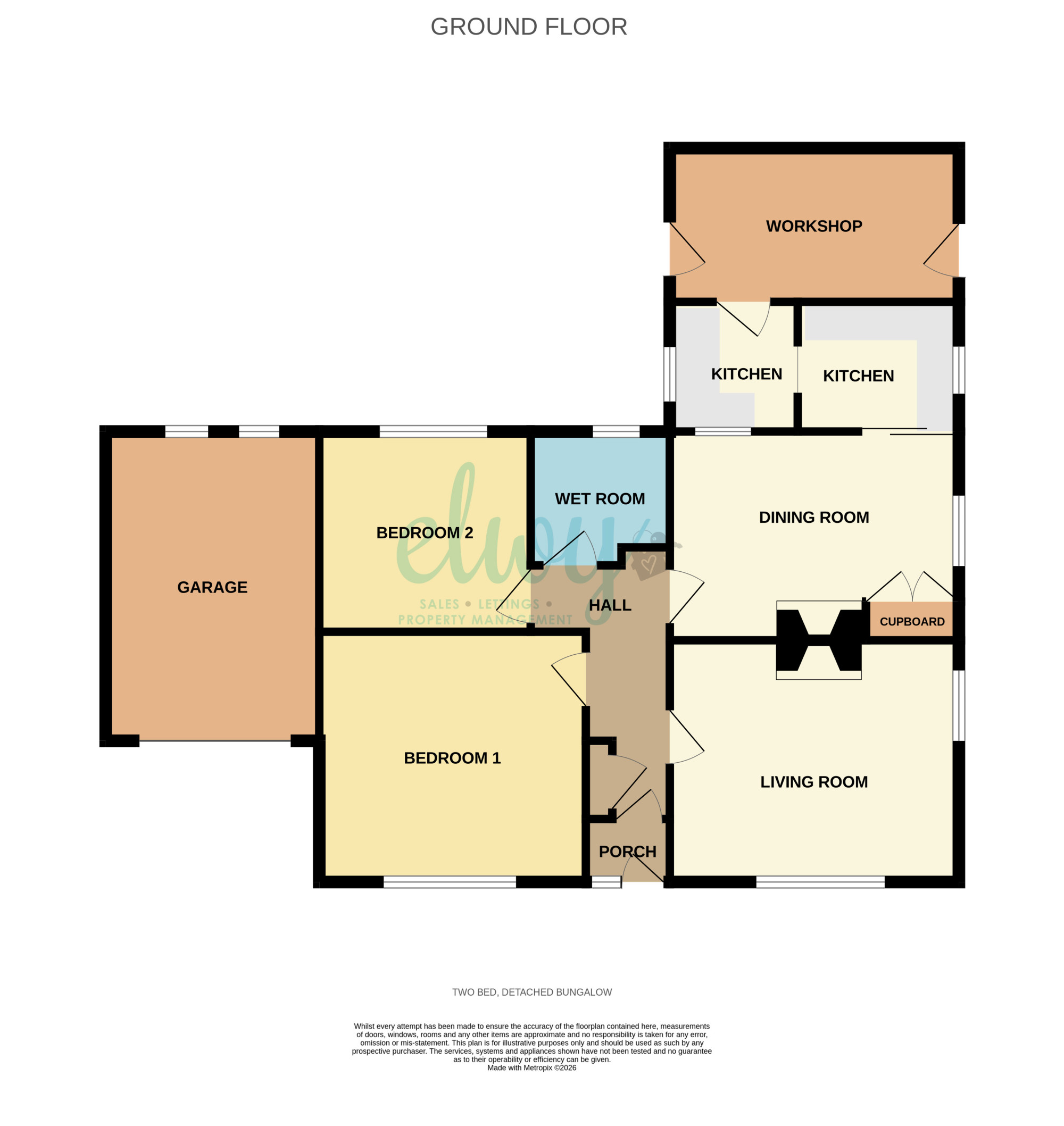 7, Rosemount Avenue, Kinmel Bay floorplan