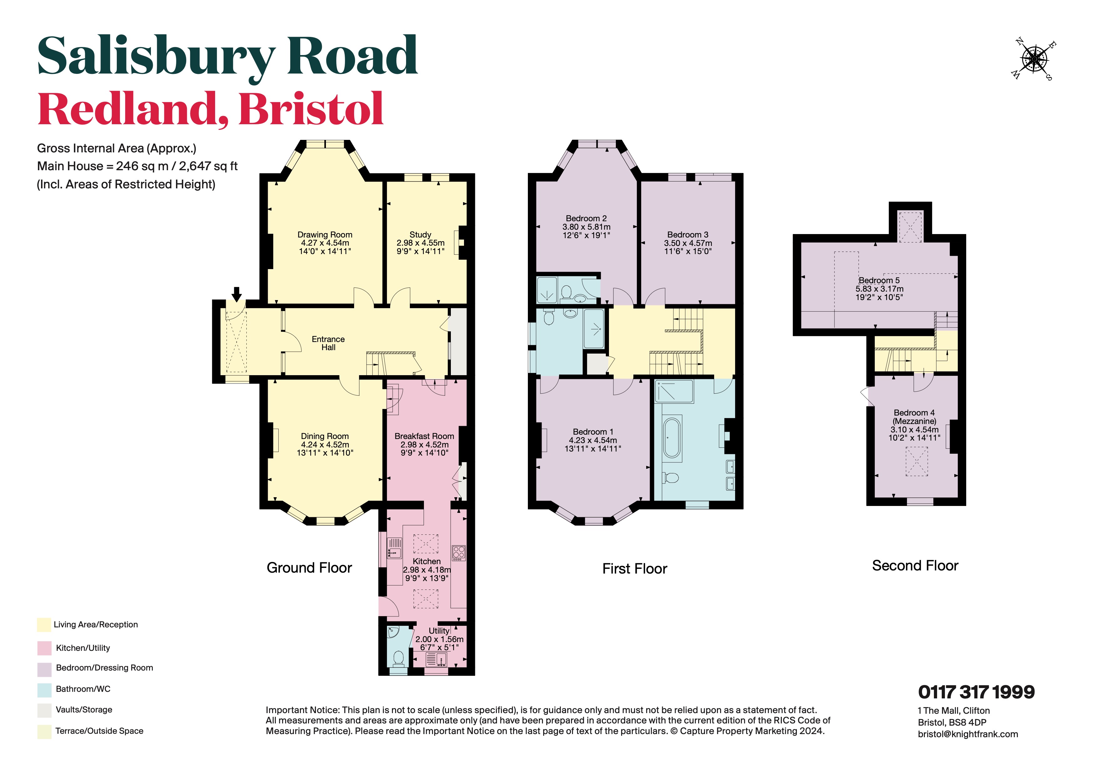 45, Salisbury Road, Bristol floorplan