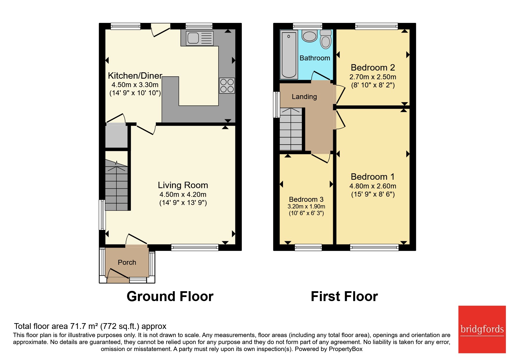 46, Lingley Road, Warrington floorplan
