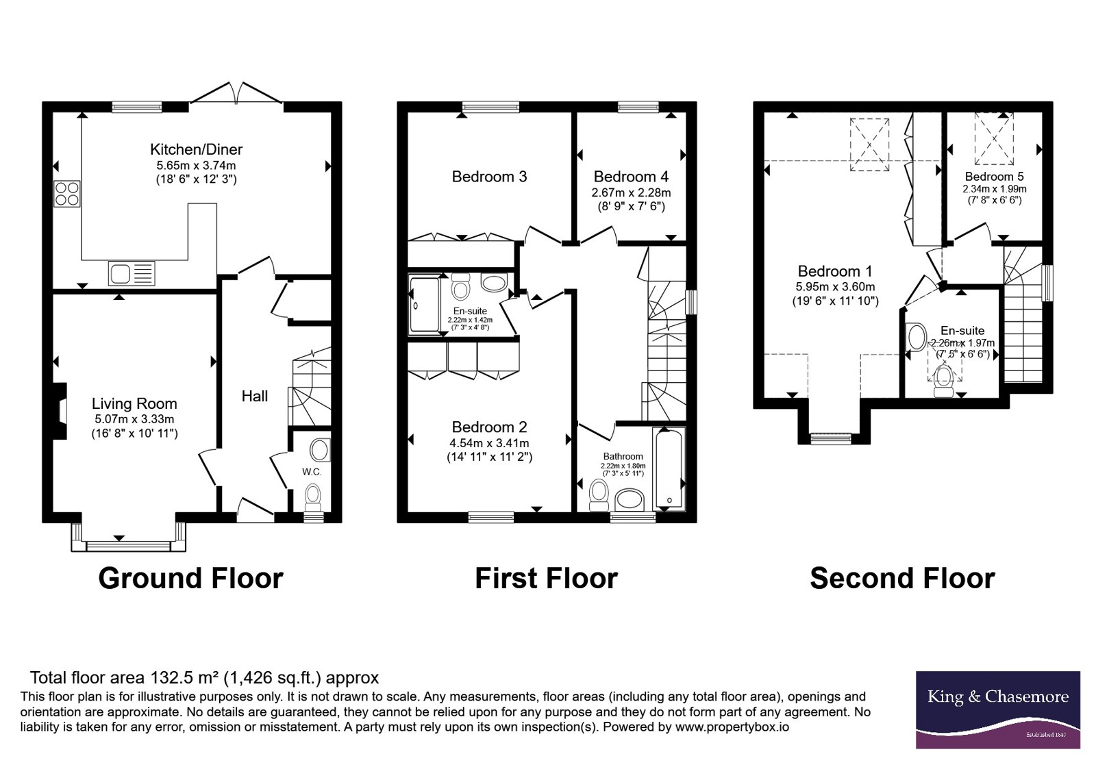 Heathcotes, West Sussex floorplan