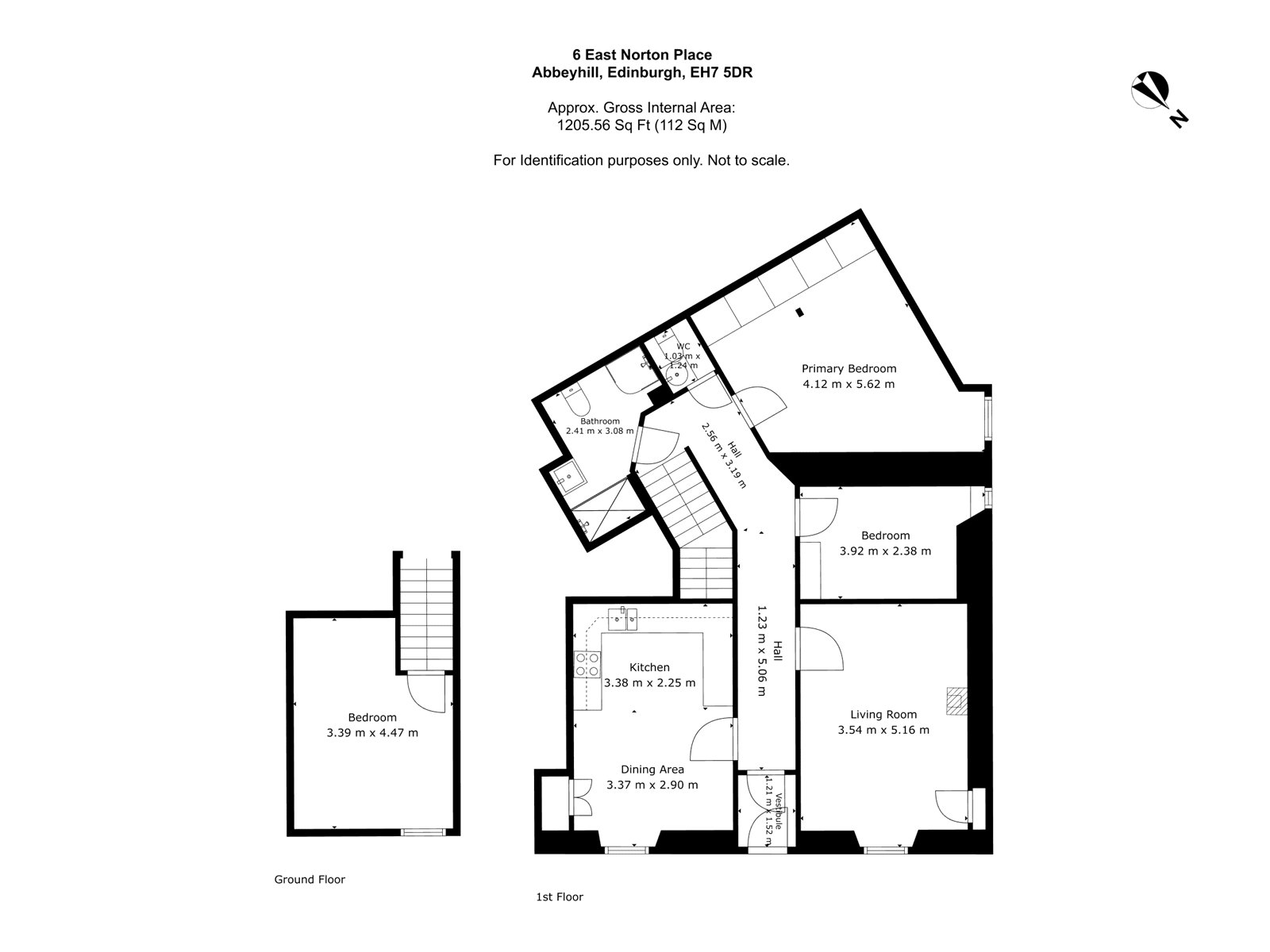 6, East Norton Place, Edinburgh floorplan