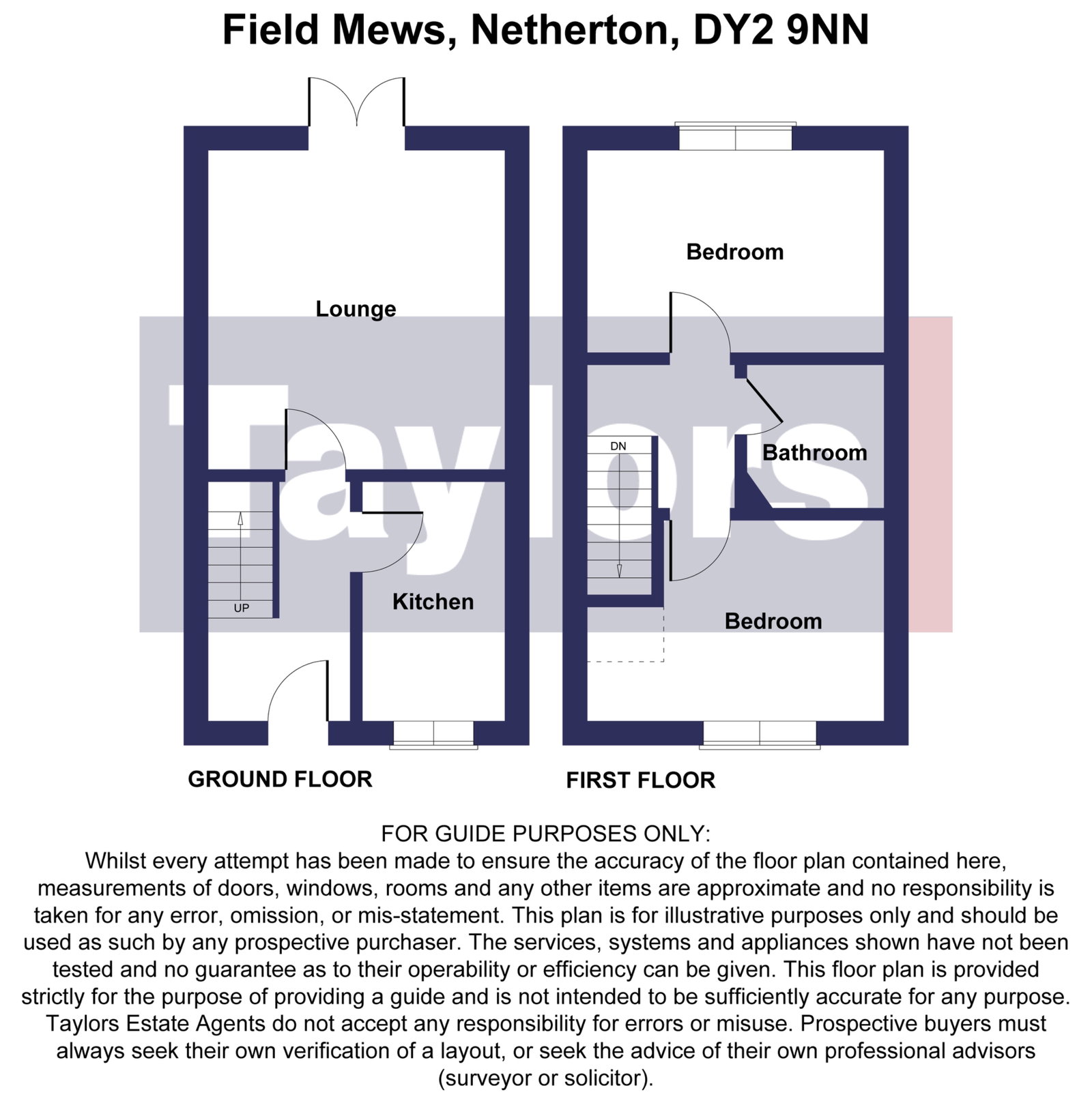 4, Field Mews, Dudley floorplan