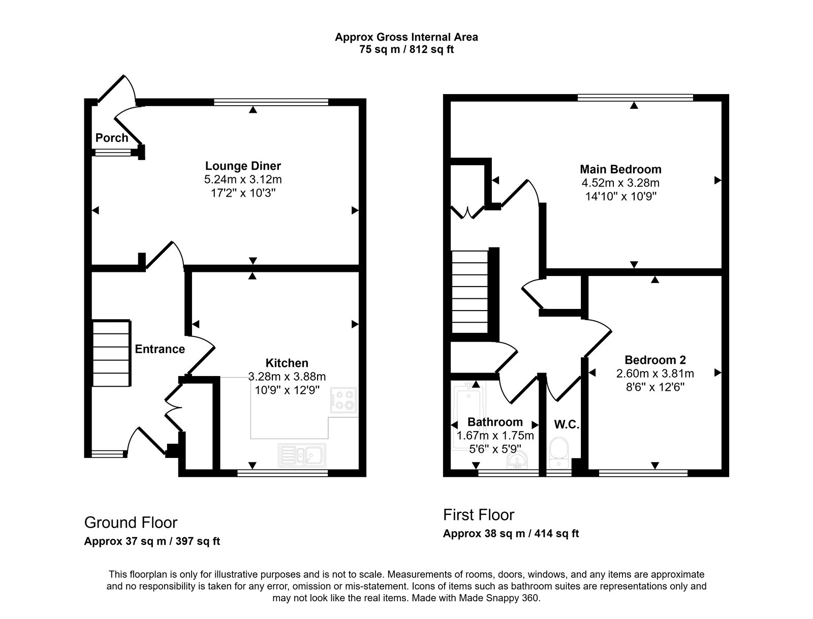 5, Tufts Field, West Sussex floorplan