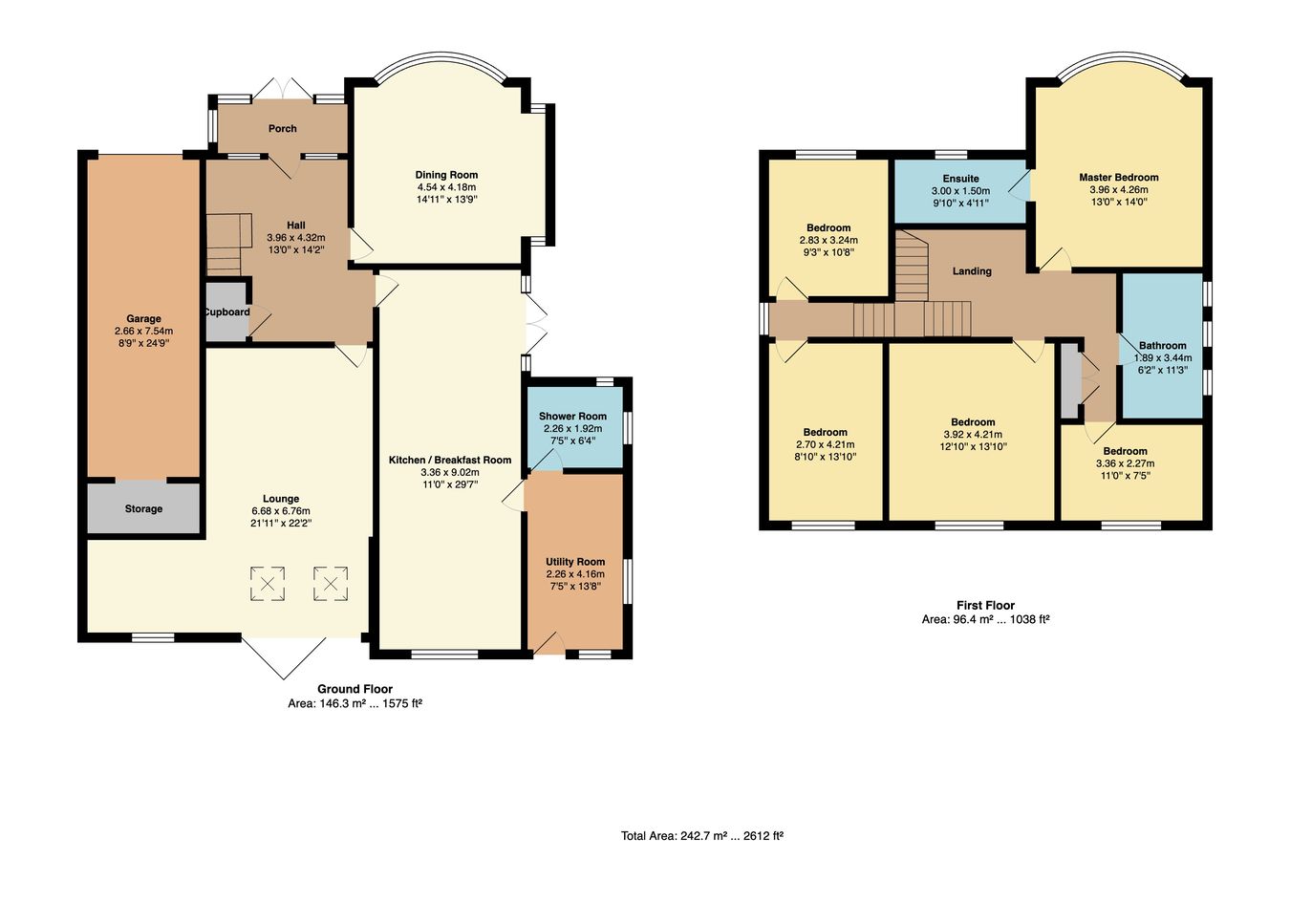 The Nook, 23, Cockey Moor Road, Bury floorplan