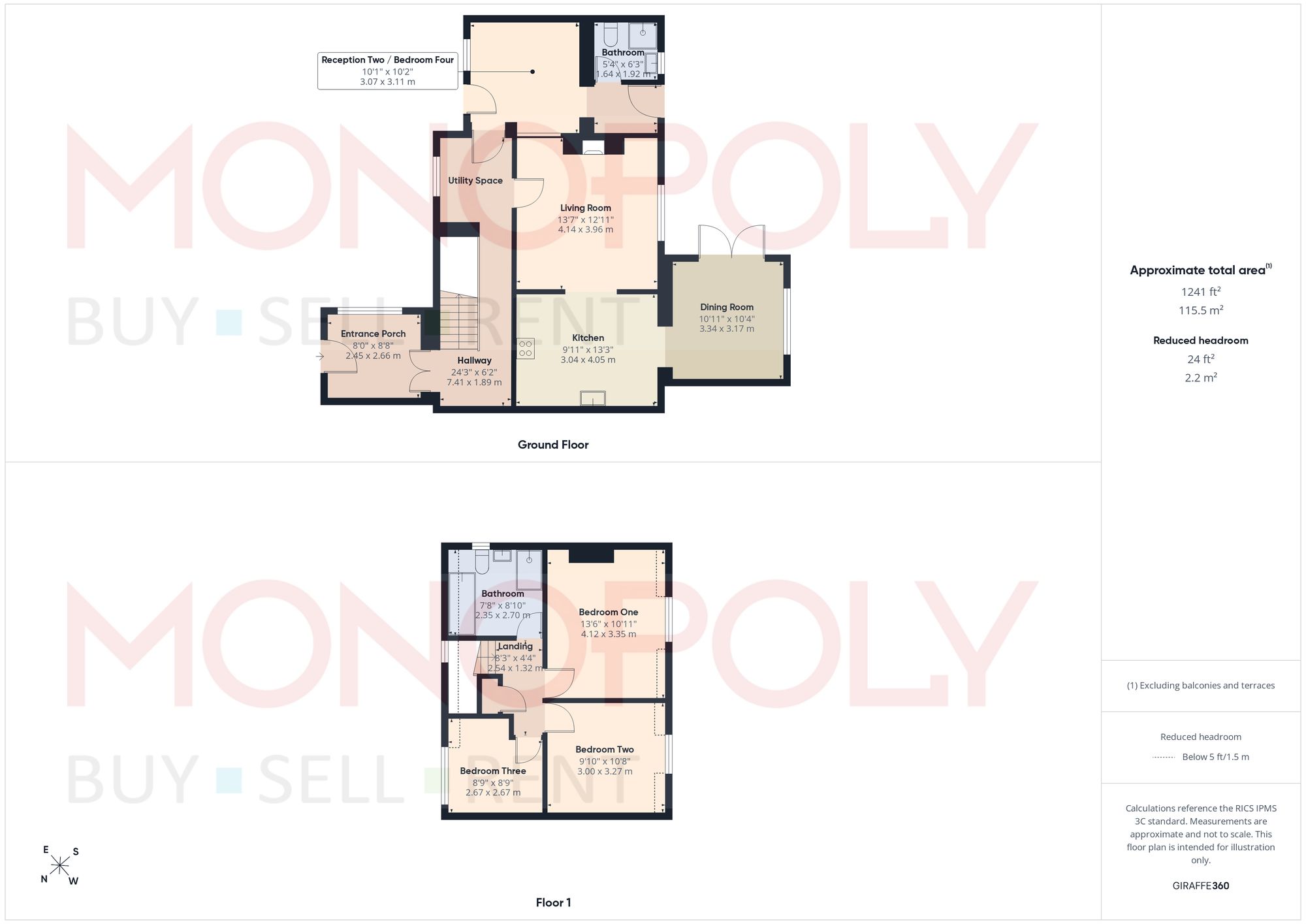 5 Edinburgh Avenue, Wrexham floorplan