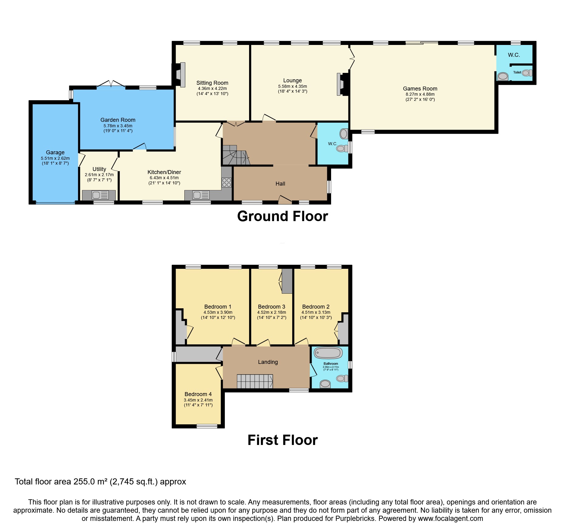 51, White Gap Road, Cottingham floorplan