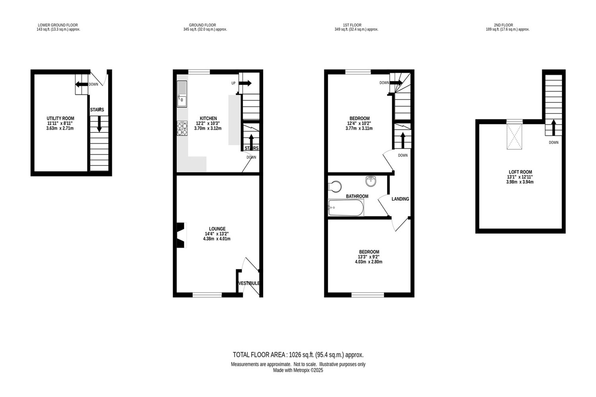 27 Station Road, Buxton floorplan