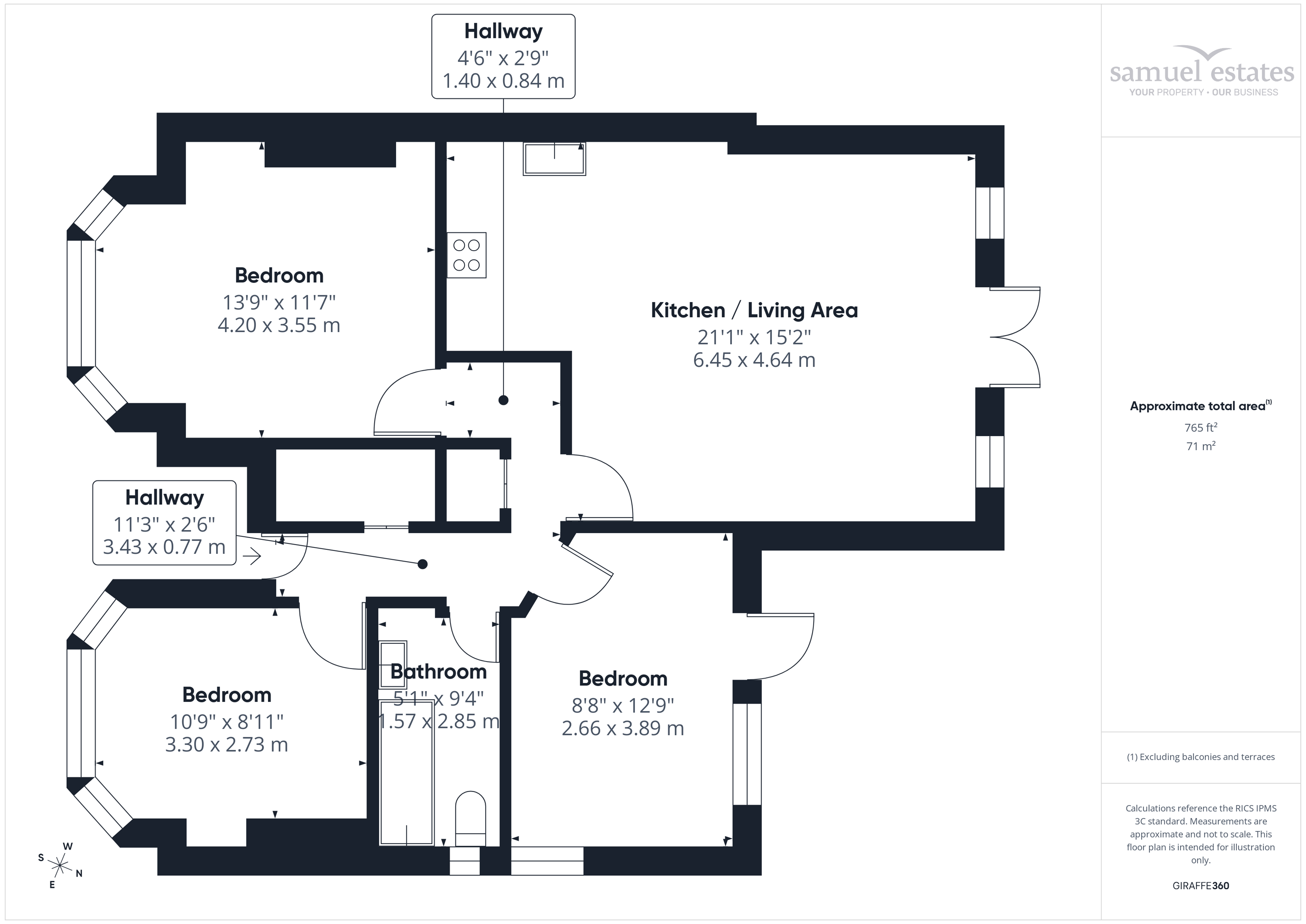14, Arragon Gardens, Streatham floorplan