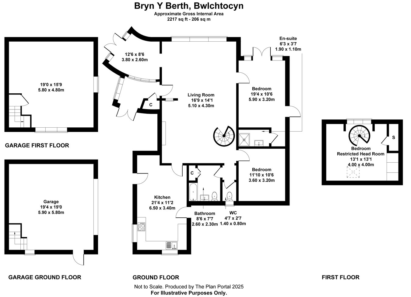 Bryn Y Berth, Pwllheli floorplan