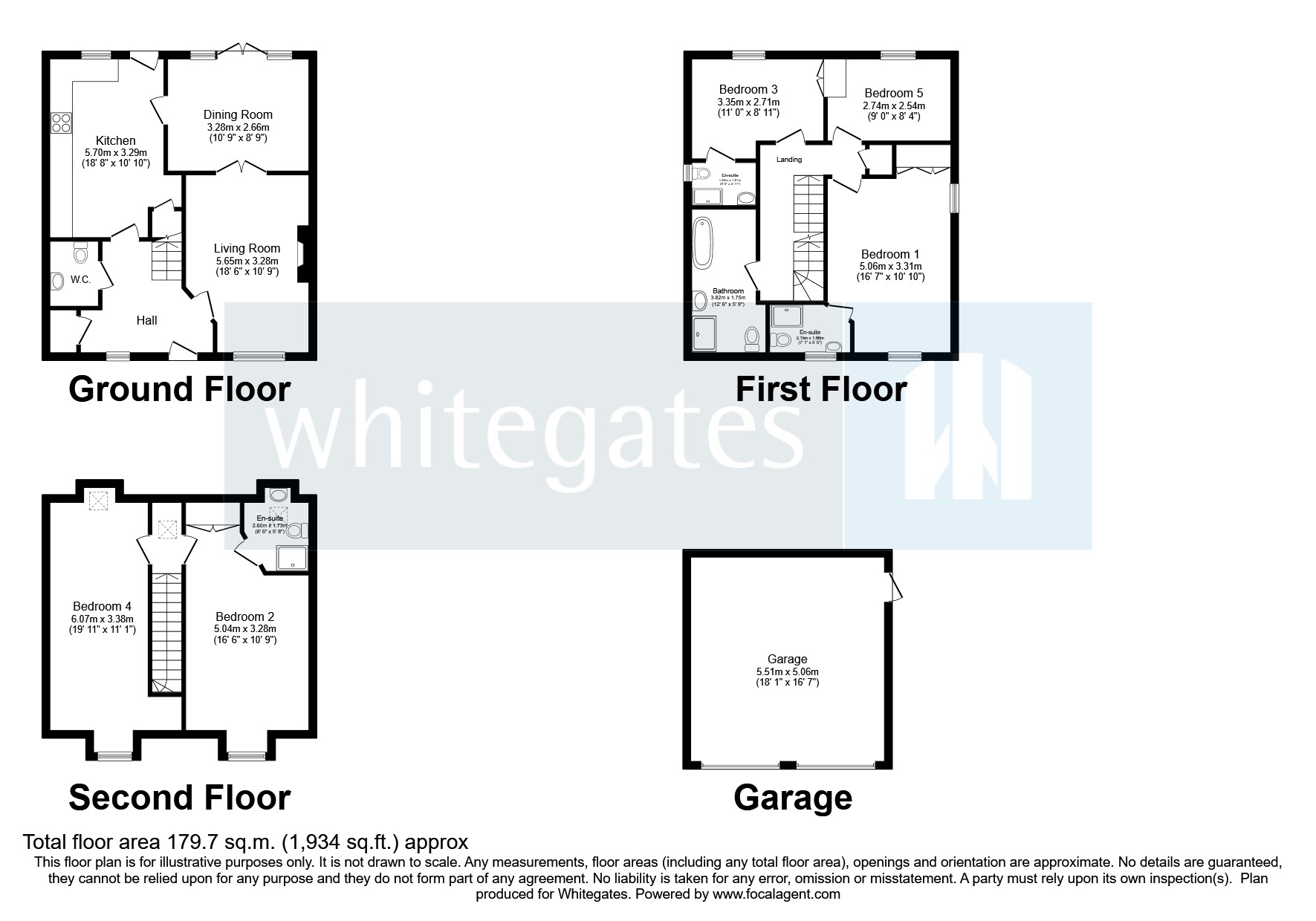 62, Clonners Field, Nantwich floorplan