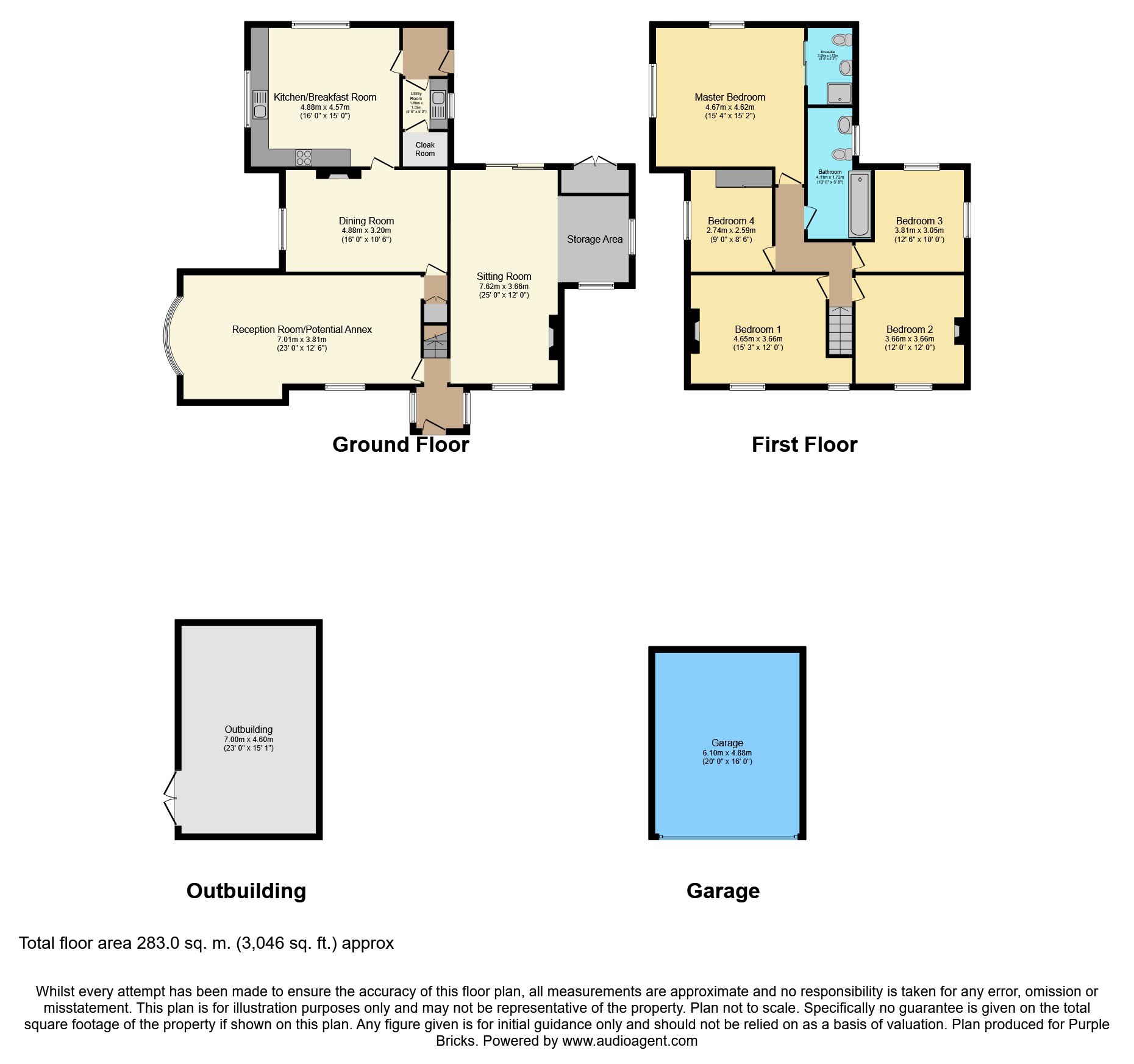 4 Bedrooms Detached house for sale in Green Lane, Maidstone ME17