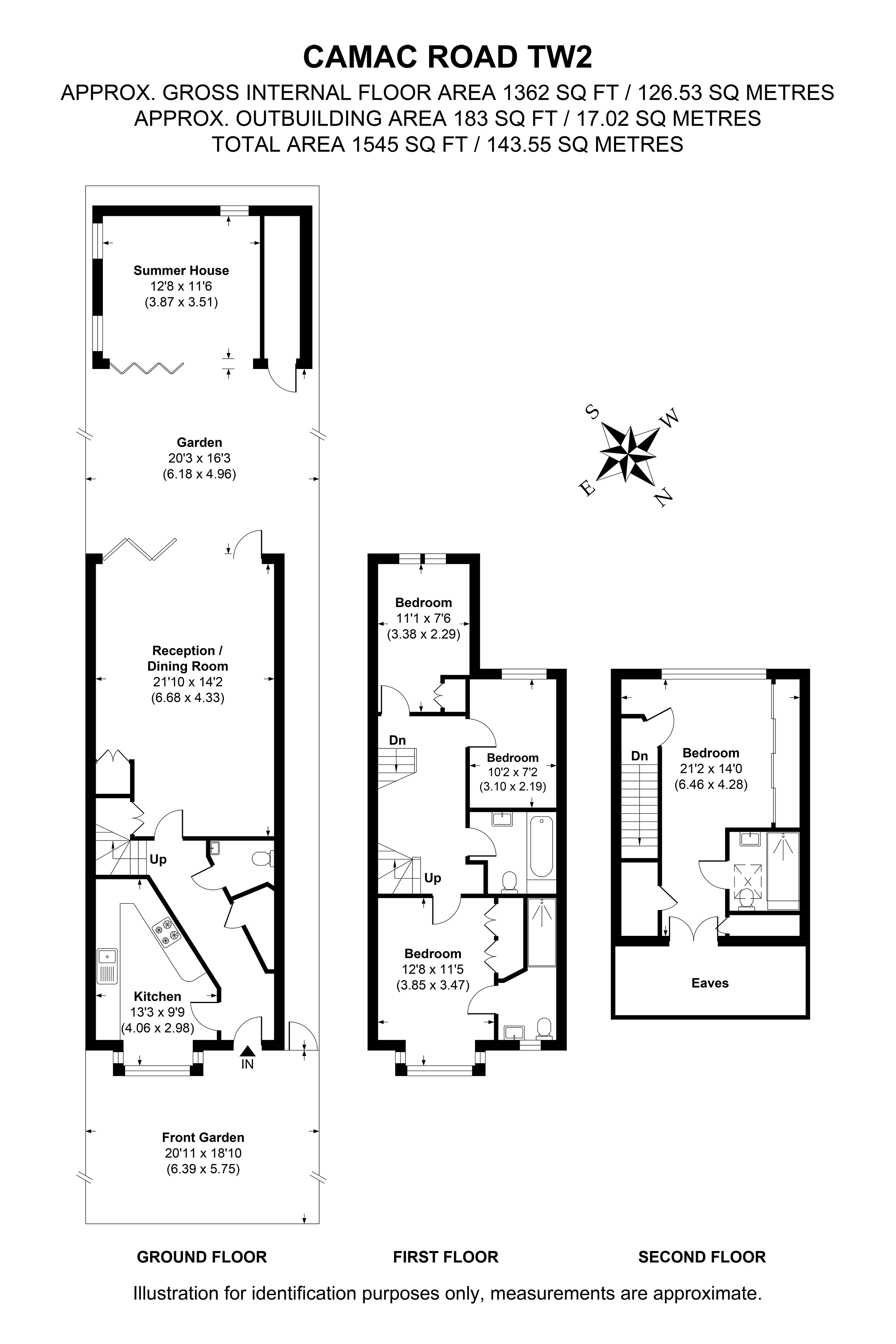 38a, Camac Road, Twickenham floorplan