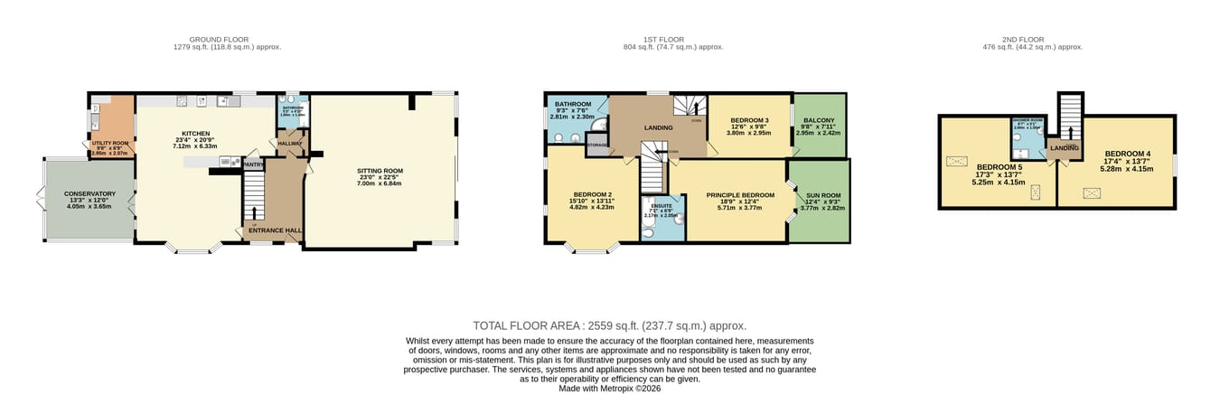 The Harbourhouse, 10, Whitecliff Road, Poole floorplan