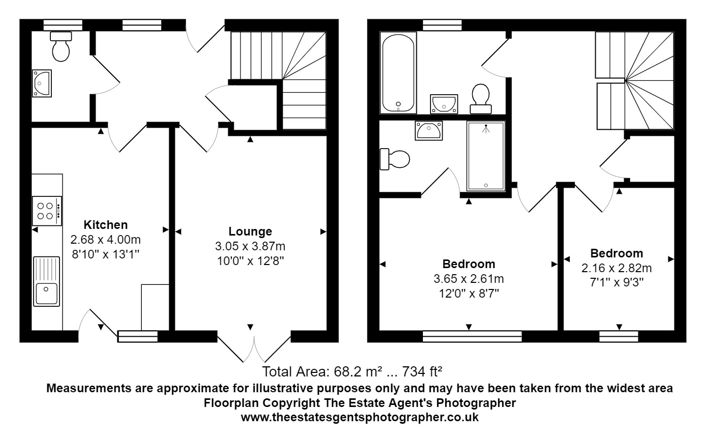 Tonbridge Drive, Laindon, Basildon, Essex SS15, 2 bedroom terraced
