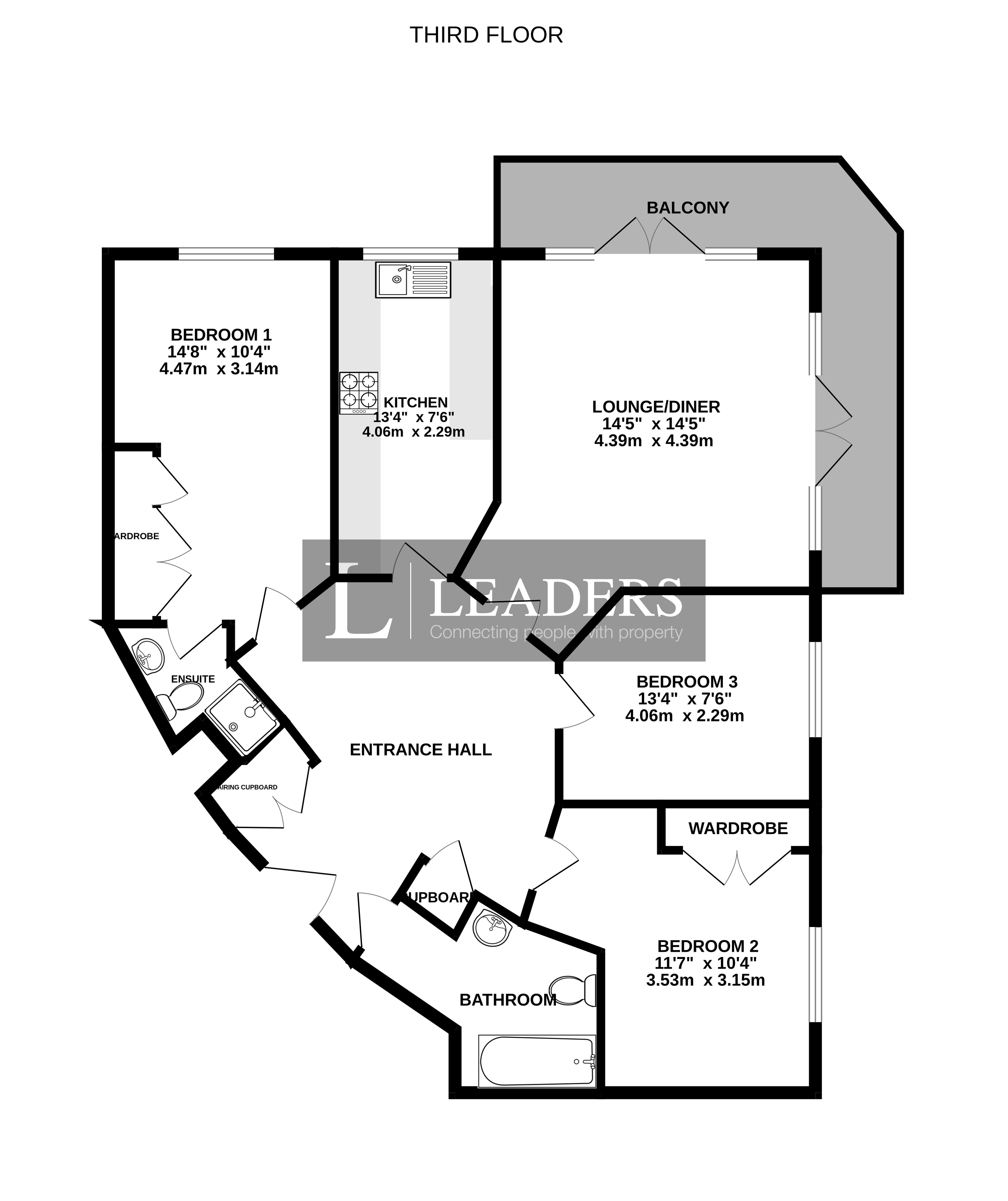 54, Dominica Court, East Sussex floorplan