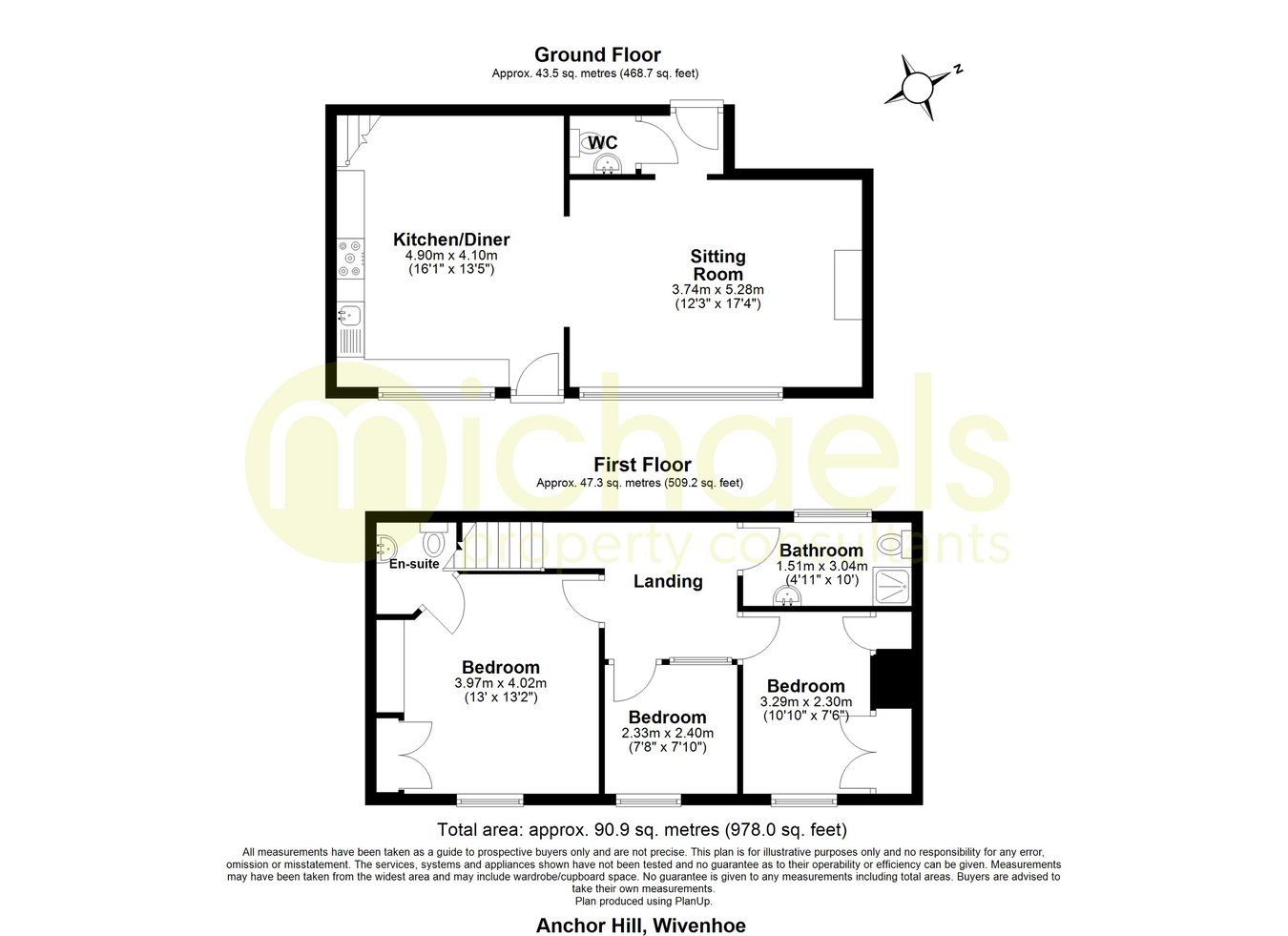 1, Anchor Hill, Colchester floorplan