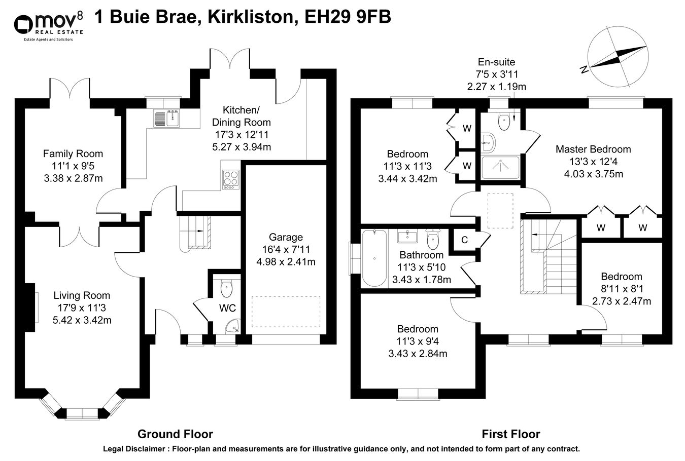 1, Buie Brae, Kirkliston floorplan