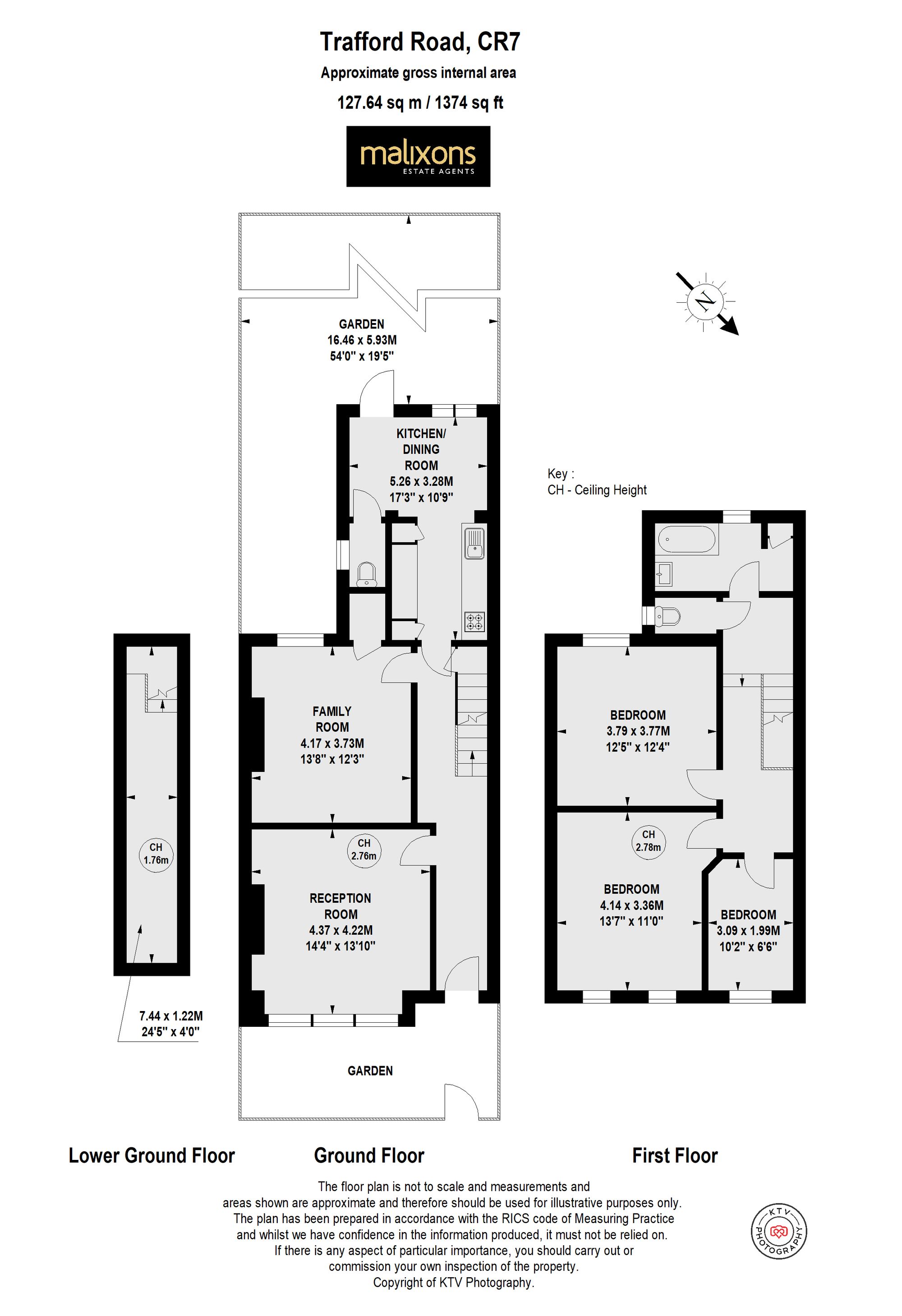 17 Trafford Road, Thornton Heath floorplan