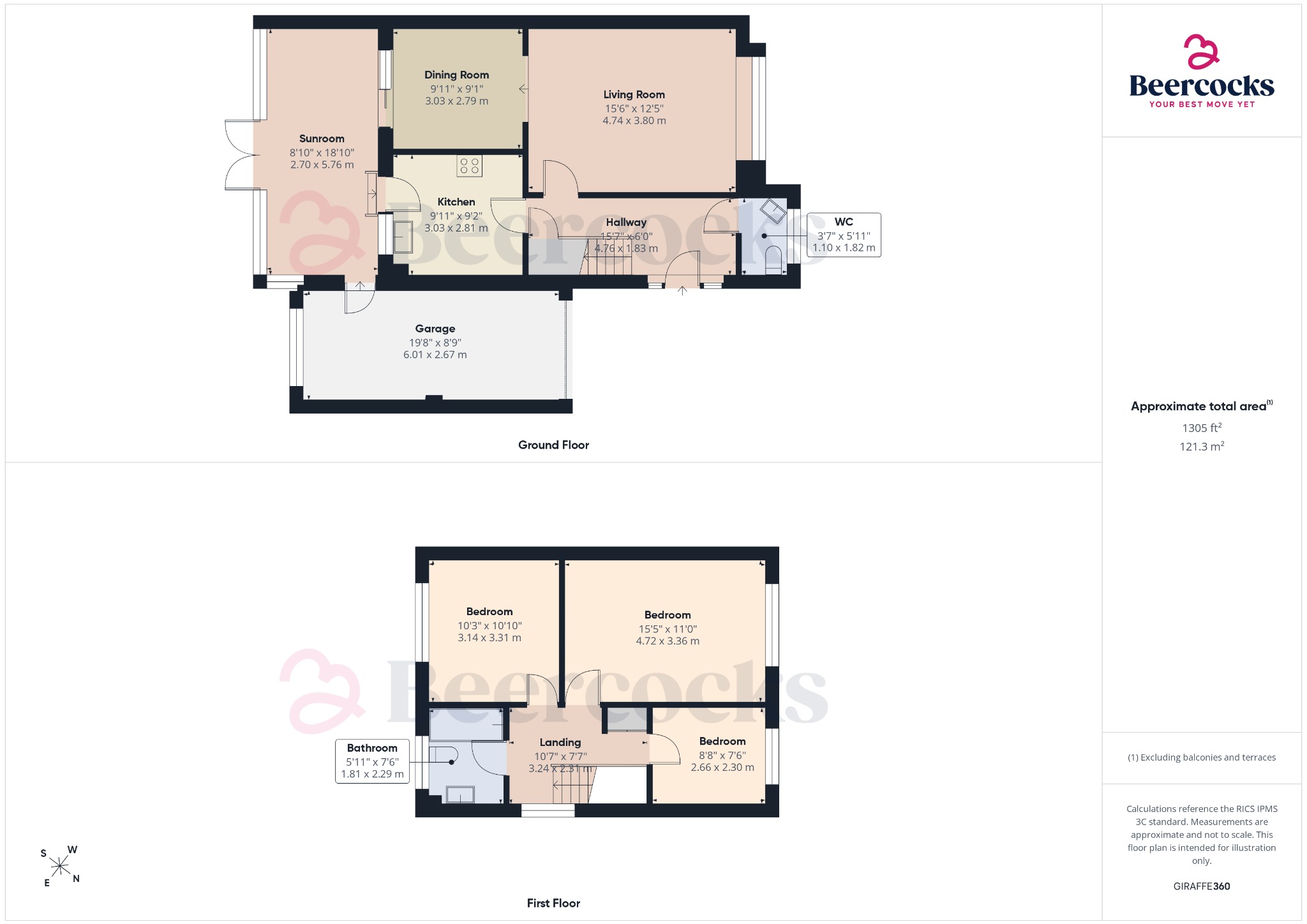 11 Holme Crescent, Cottingham, East Riding of Yorkshire floorplan