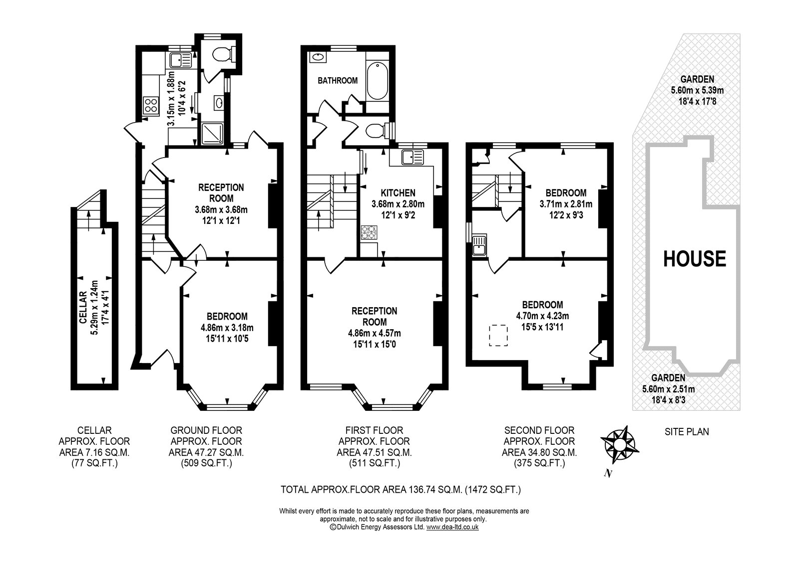 4 Bedrooms  for sale in Elmwood Road, London SE24