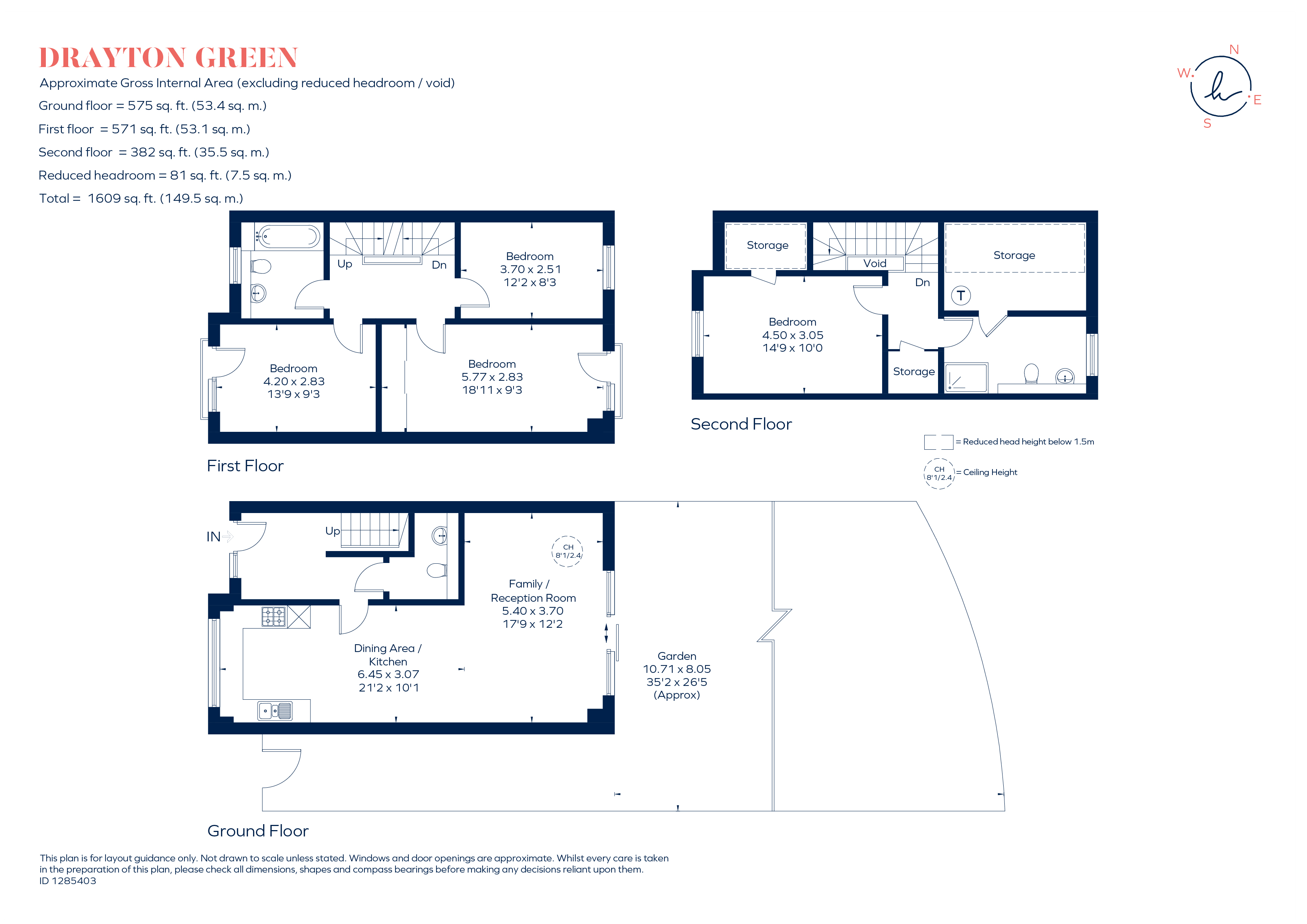 49, Drayton Green, Ealing floorplan