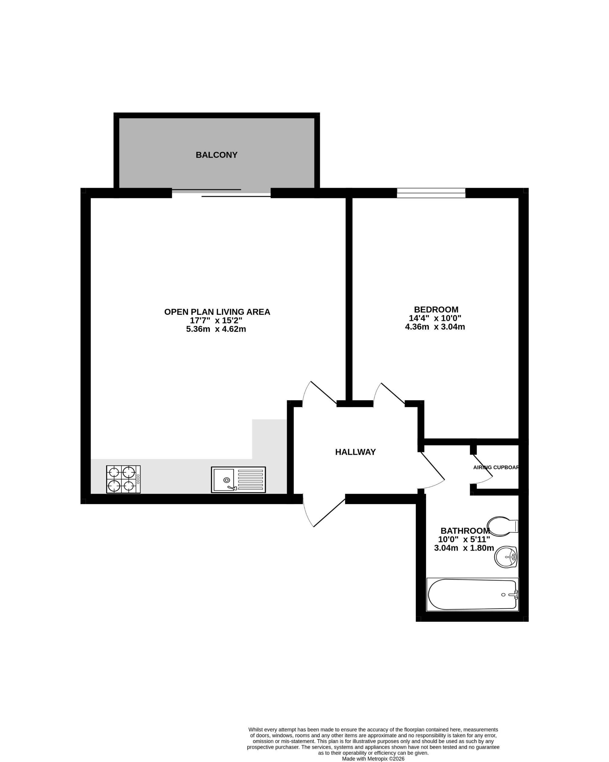 9, Projection West, Merchants Place, Reading floorplan
