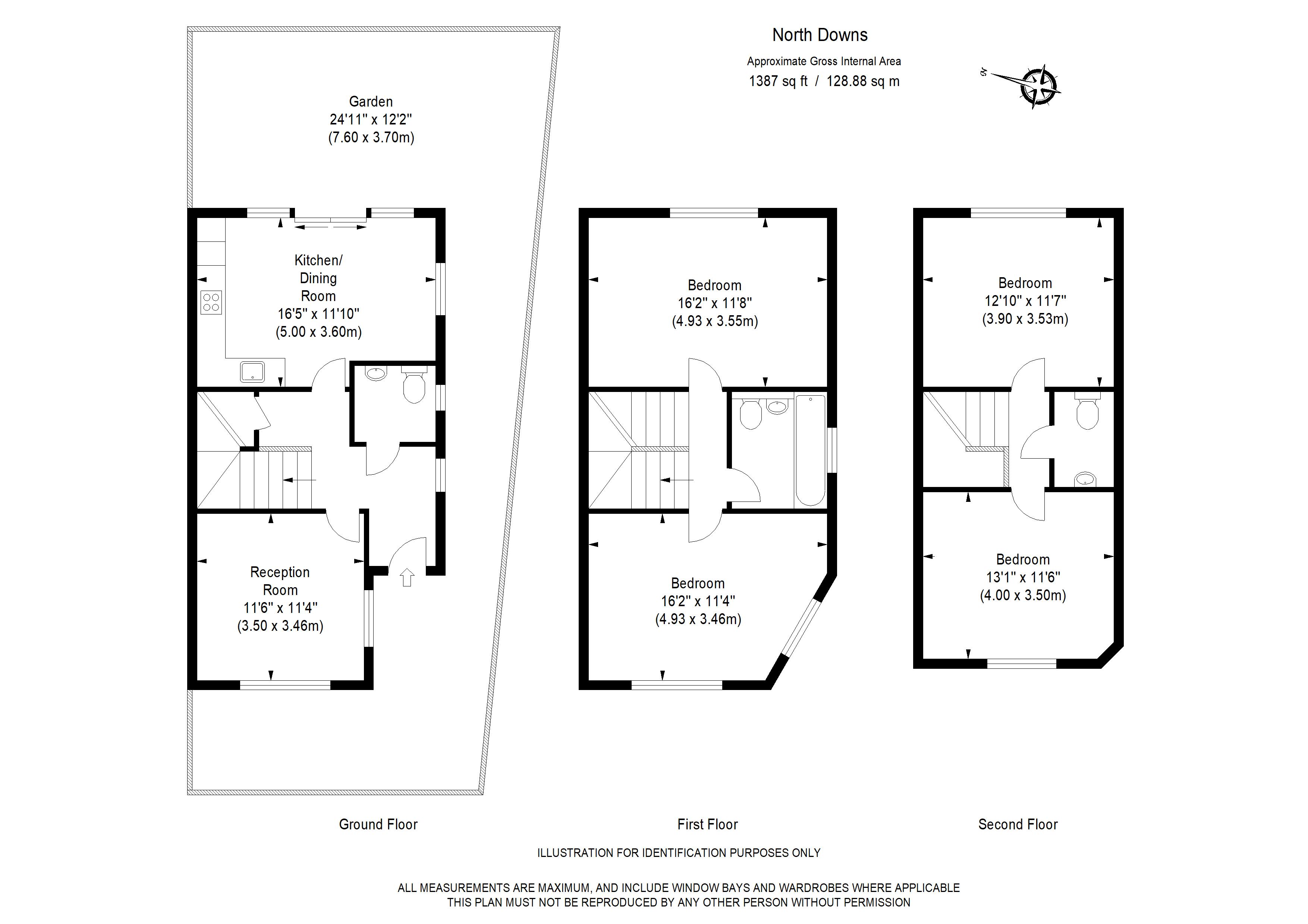 1G, North Down, South Croydon floorplan