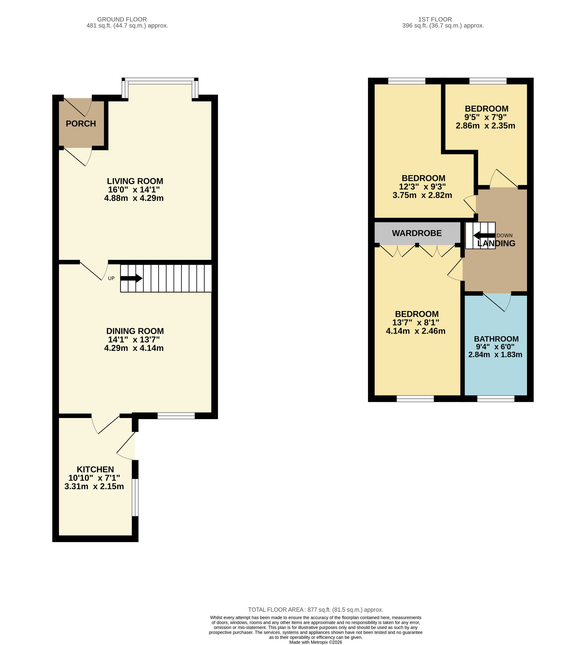 15 Florence Avenue, Bolton floorplan