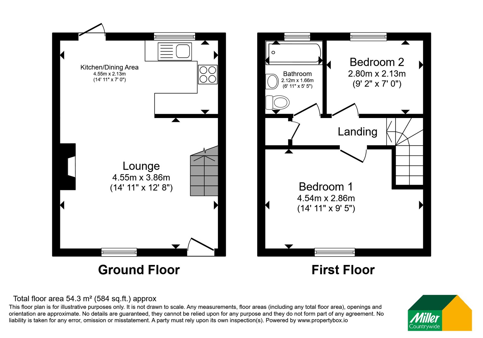 Sea Shanty Cottage, 4, Fradgan Place, Penzance floorplan