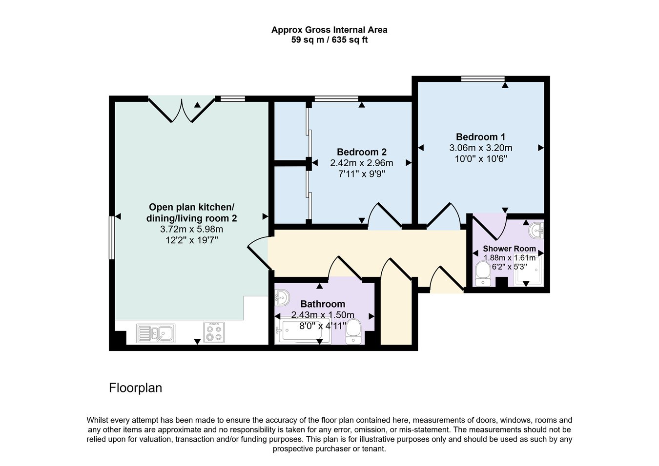 104, Ffordd Yr Afon, Swansea floorplan