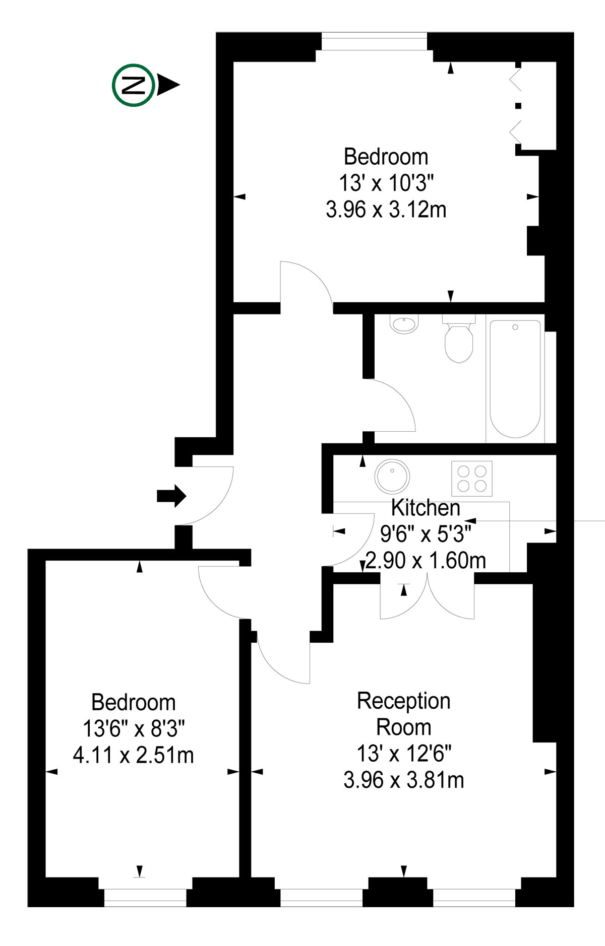 2 Bedrooms Flat to rent in Cedar House, Nottingham Place, Marylebone, London W1U