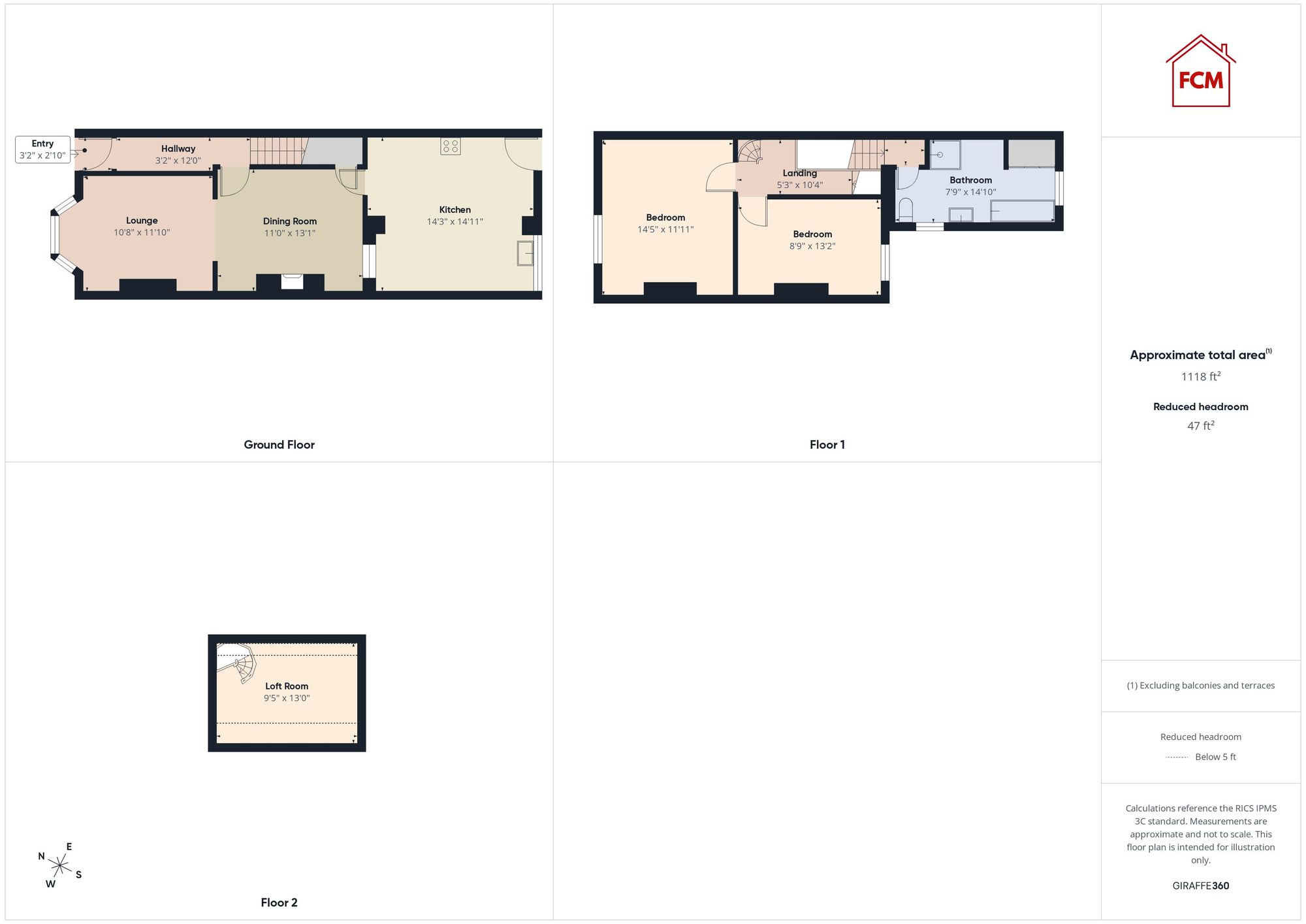 6 Victoria Road, Whitehaven floorplan
