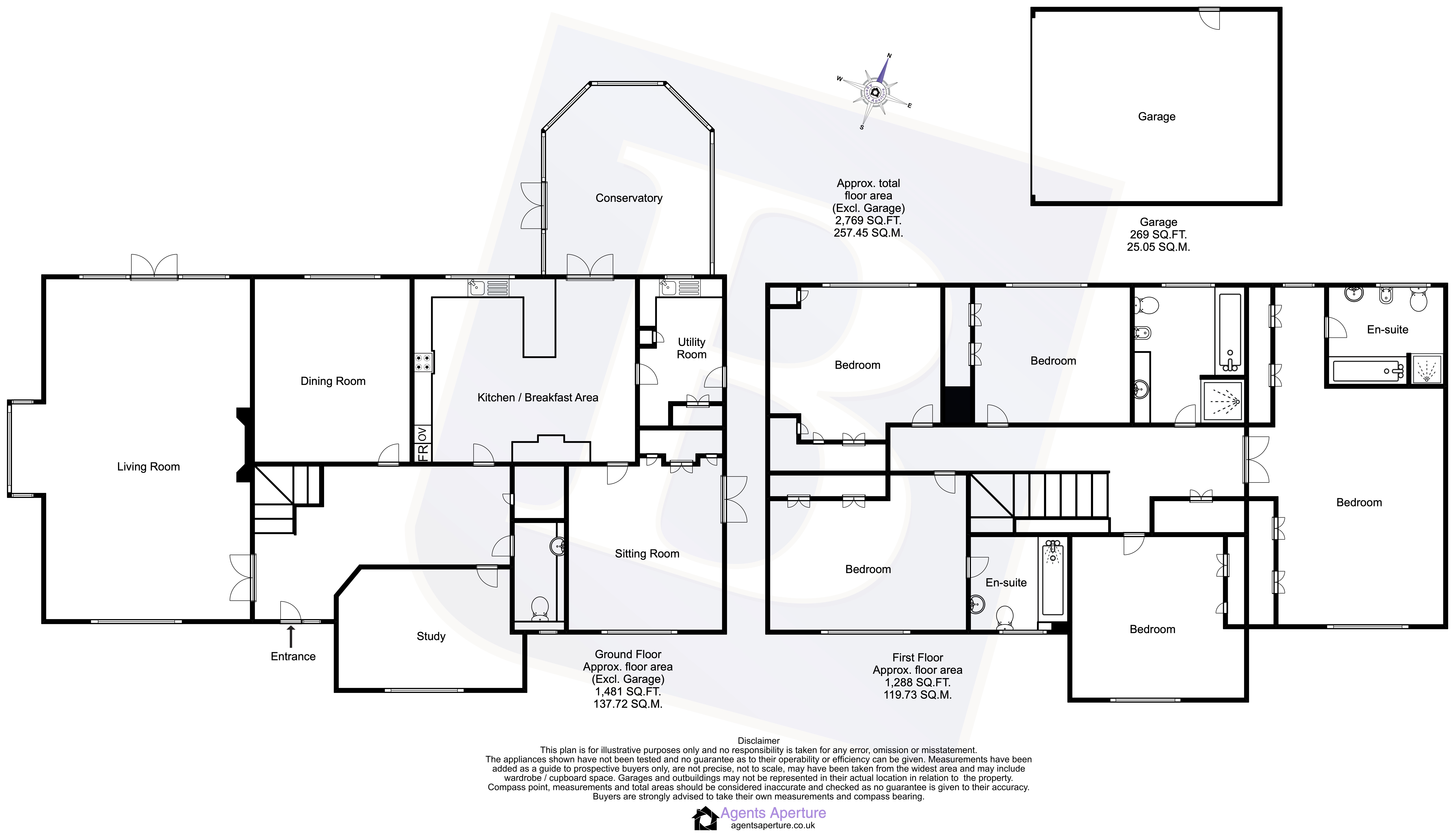 10, Tall Trees Close, Emerson Park floorplan