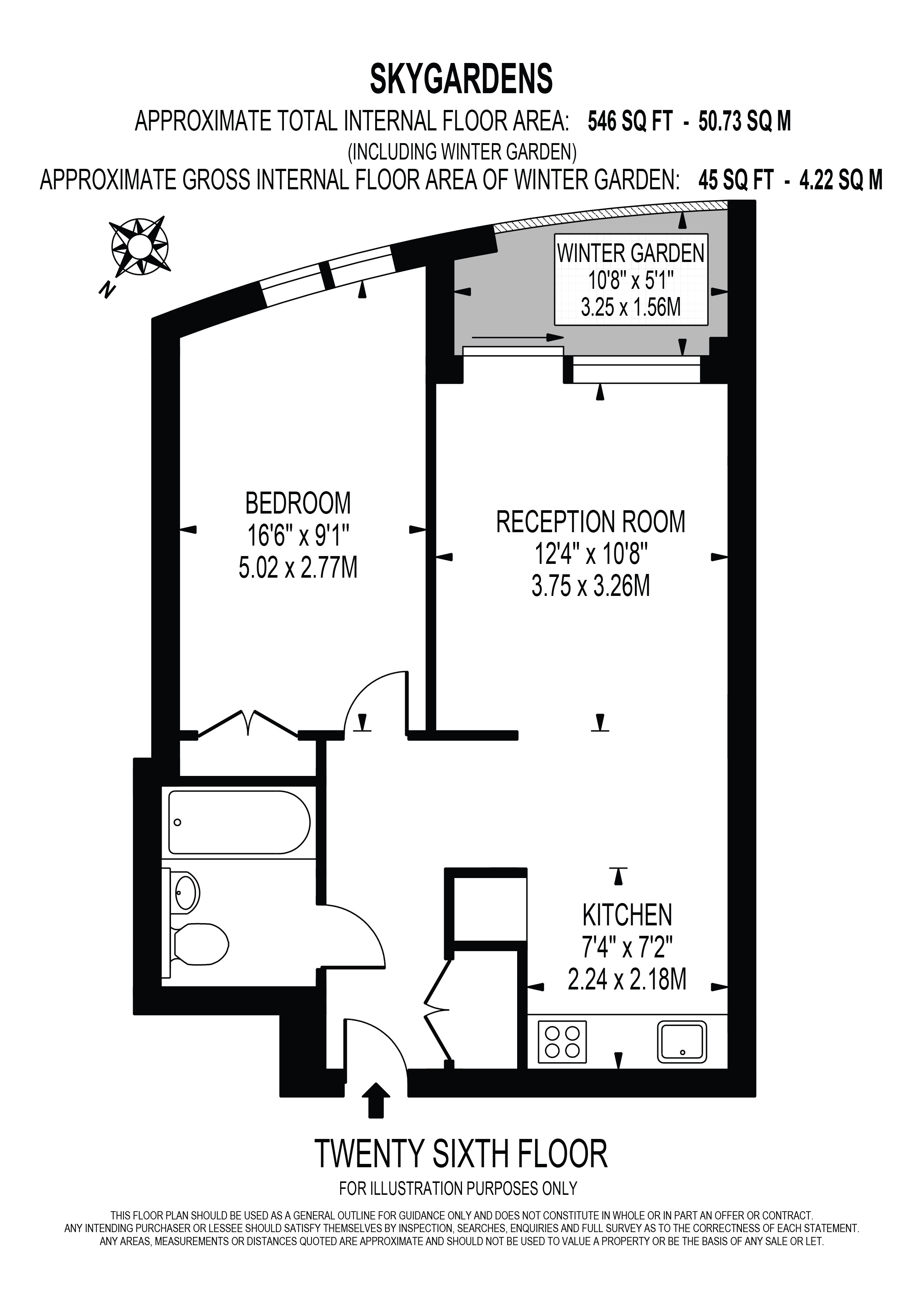 2601  155, Wandsworth Road, London floorplan