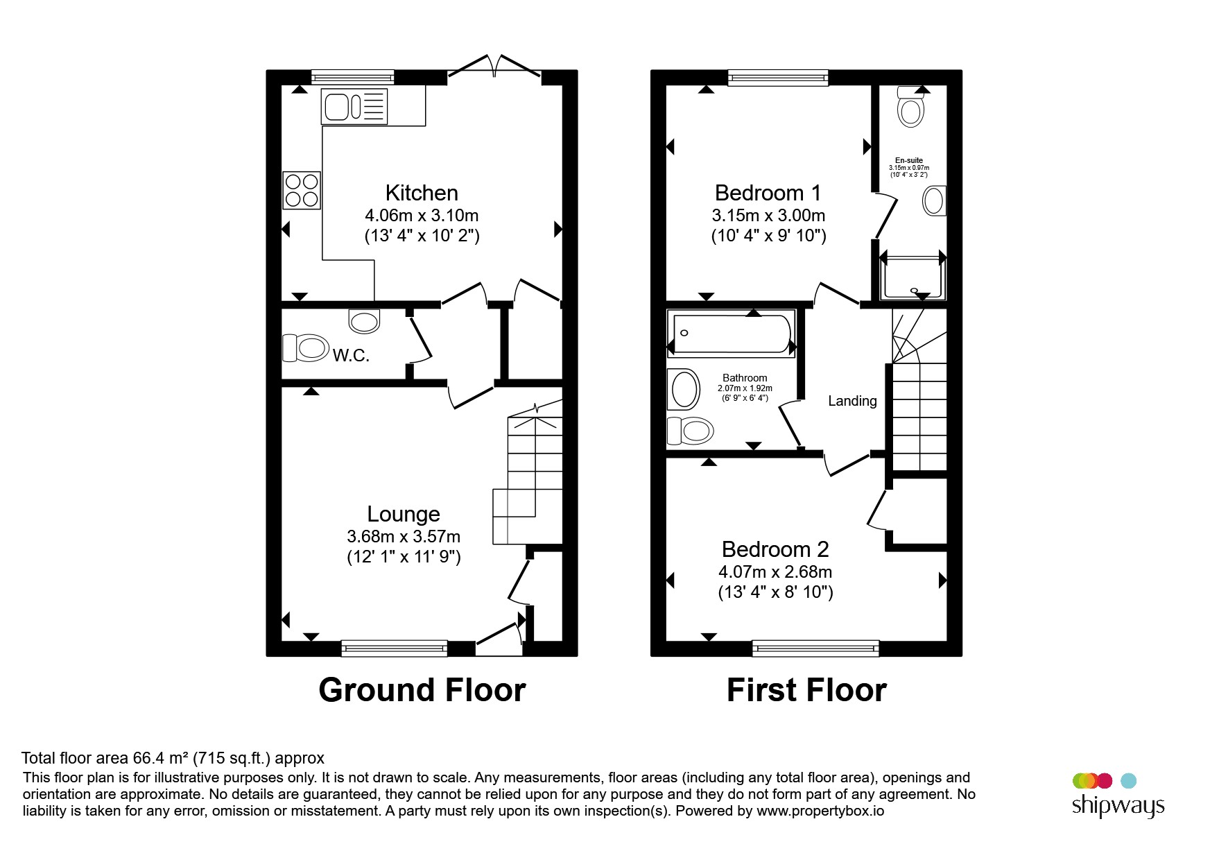 22, Jasmine Crescent, Kidderminster floorplan