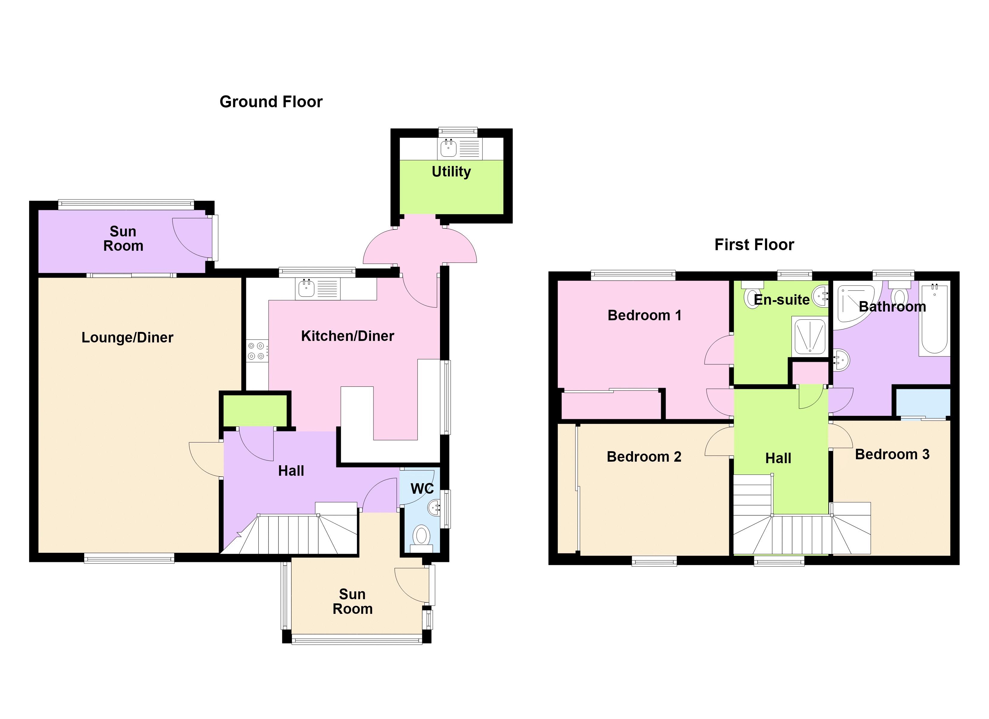 Rockwell Terrace, Thurso floorplan