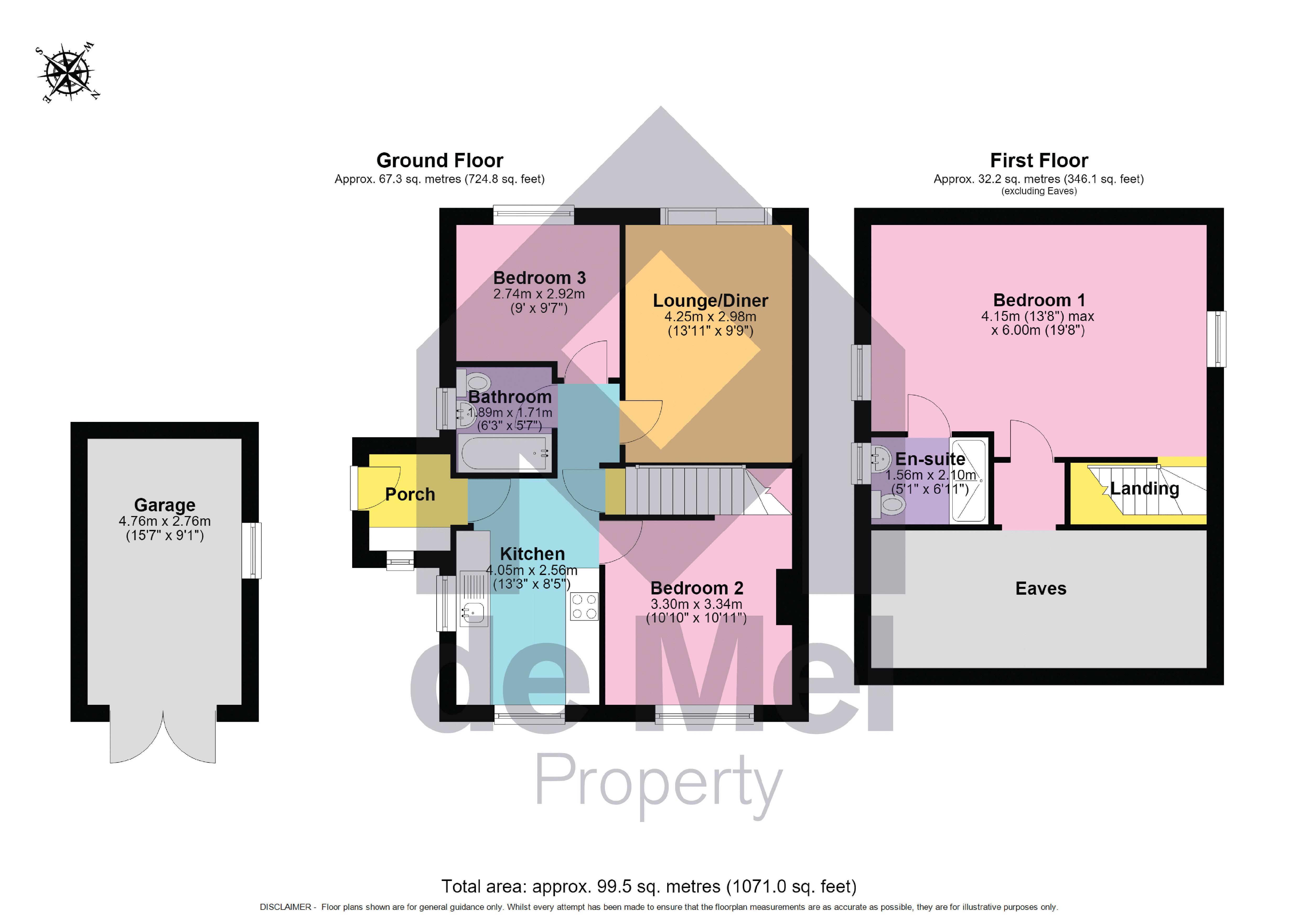 27, Strickland Road, Cheltenham floorplan