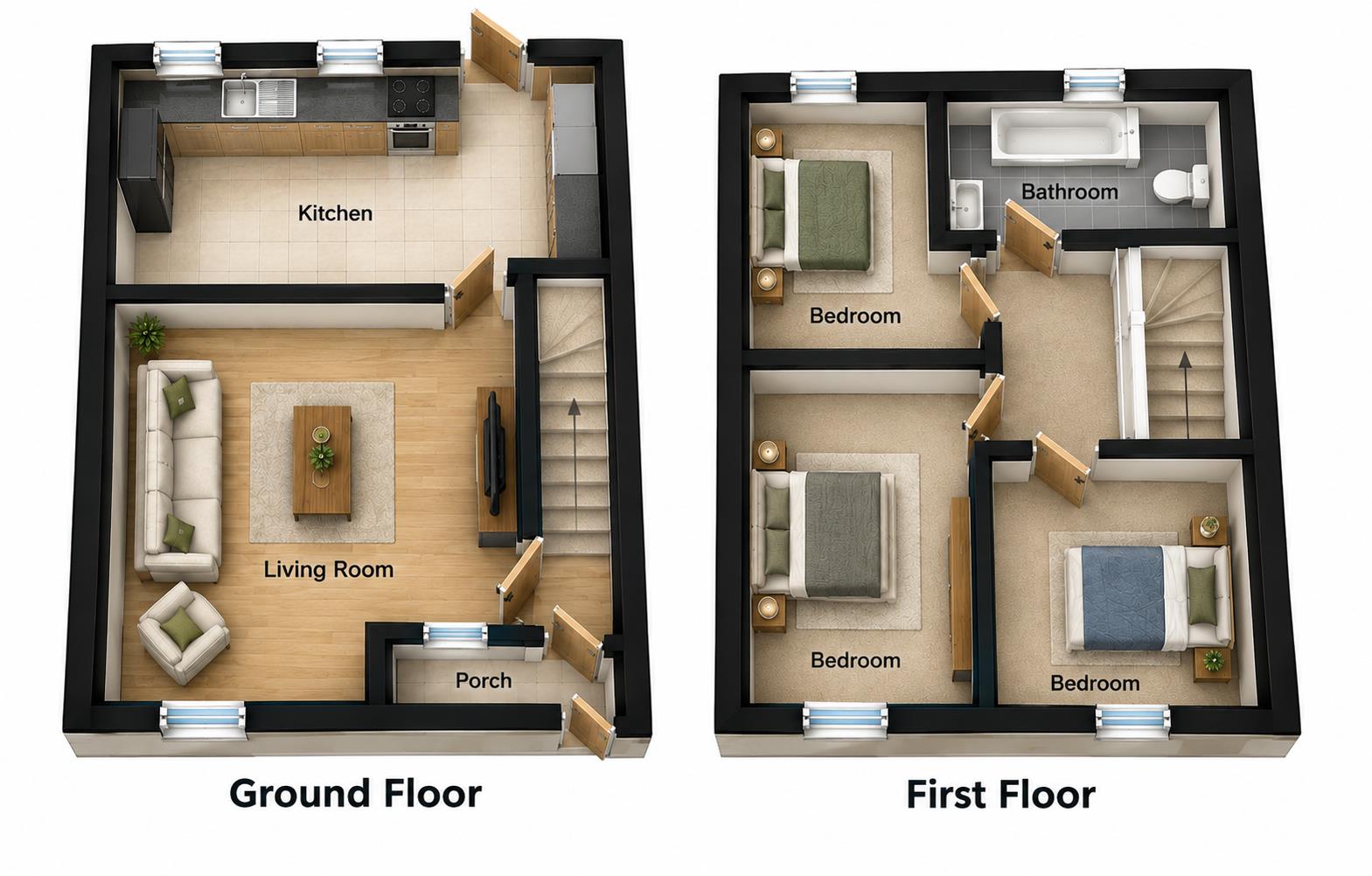 Fieldway, Dagenham floorplan