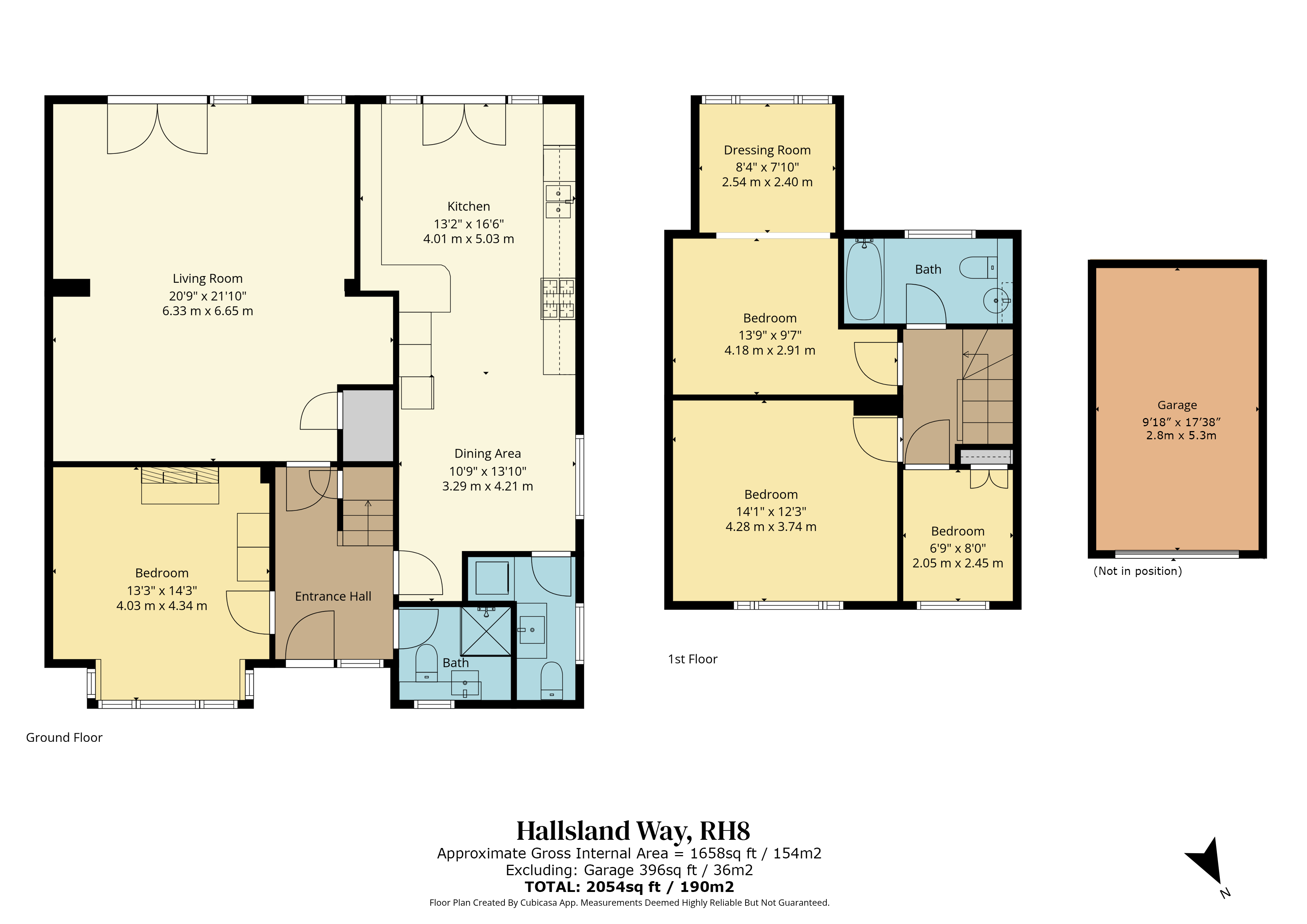 2, Hallsland Way, Surrey floorplan