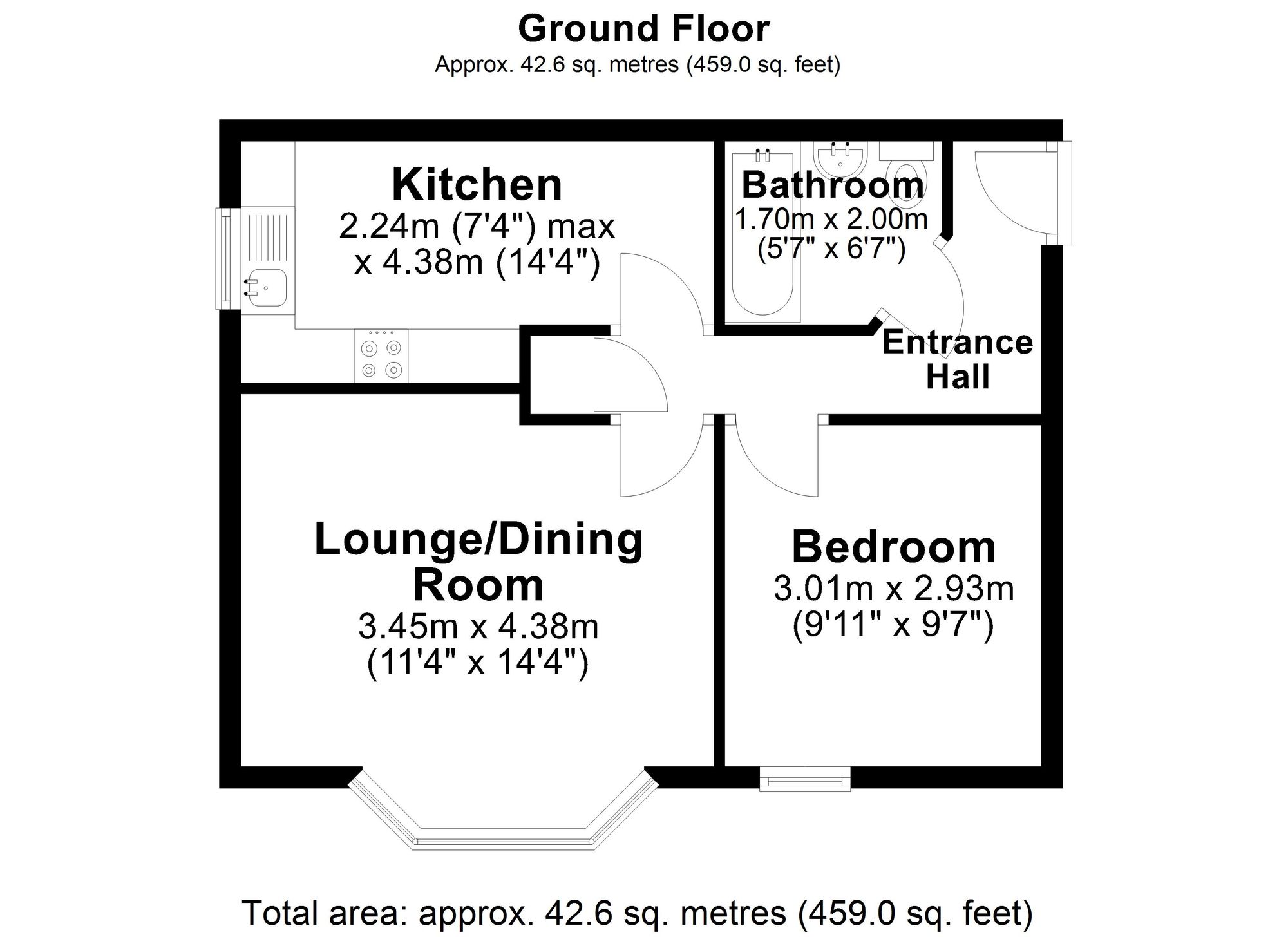 67 Ashfield Gardens, Warrington floorplan