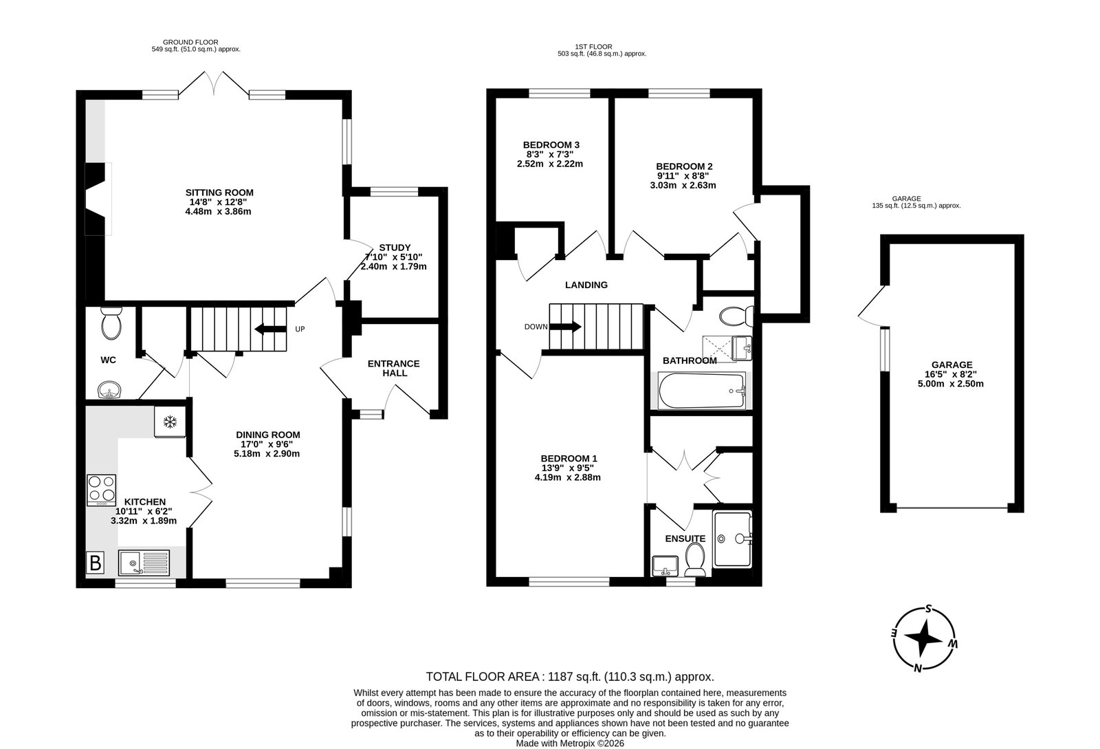 4,Maple Cottage, Springfield, Alresford floorplan
