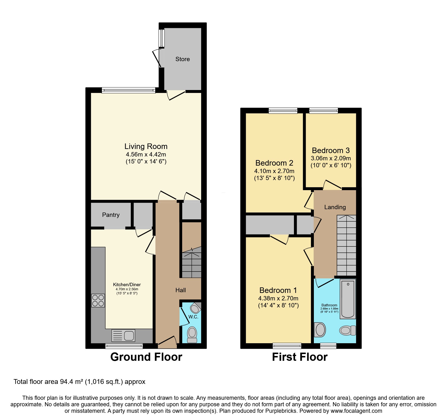 Meredith Street, London E13, 3 bedroom terraced house for sale