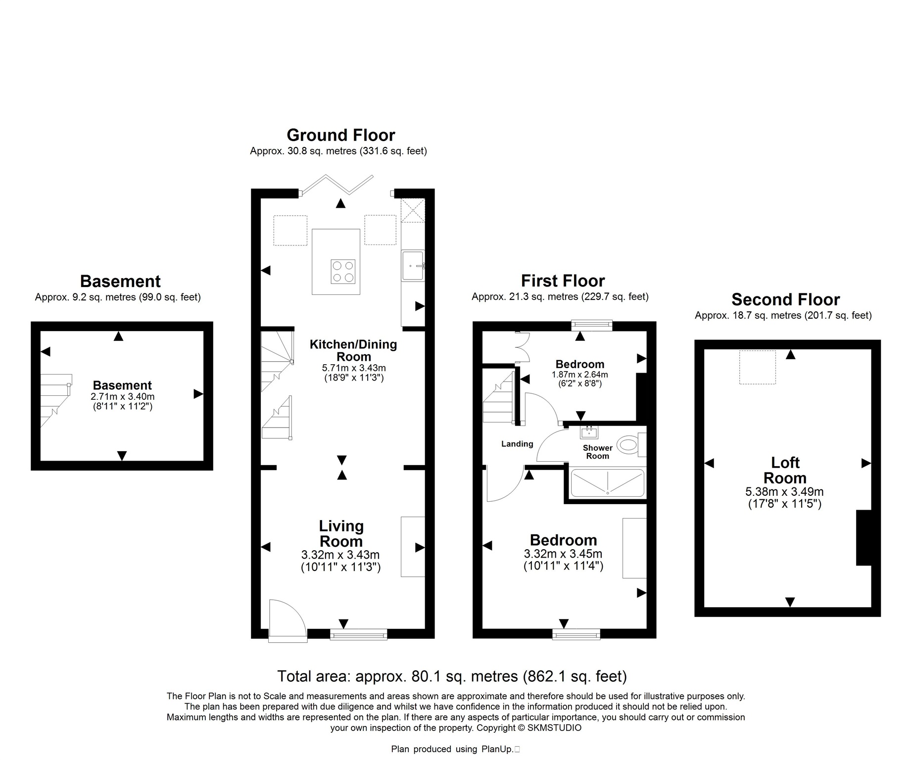 25, Albert Street, Tring floorplan