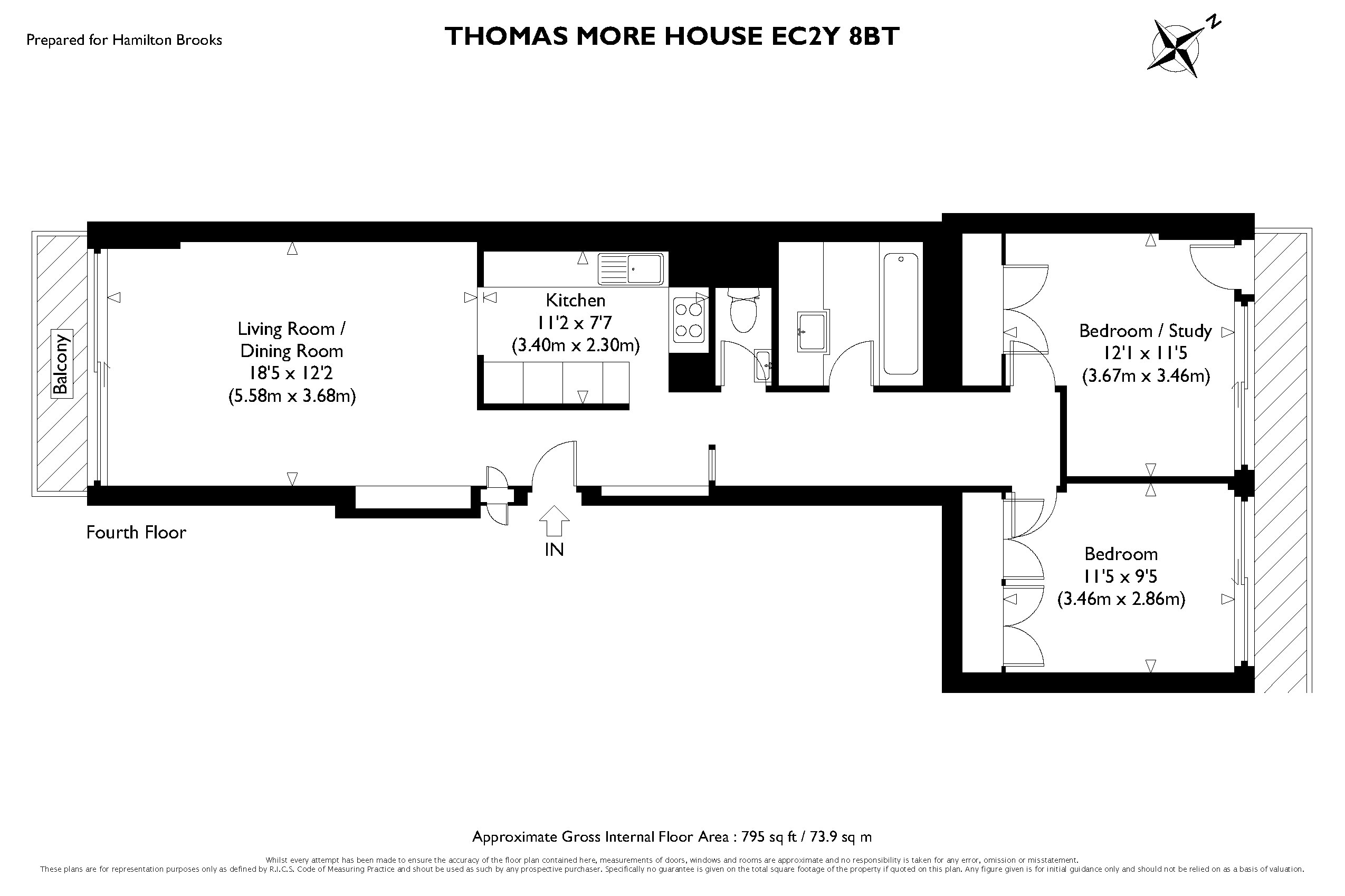 2 Bedrooms Flat for sale in Barbican, London EC2Y