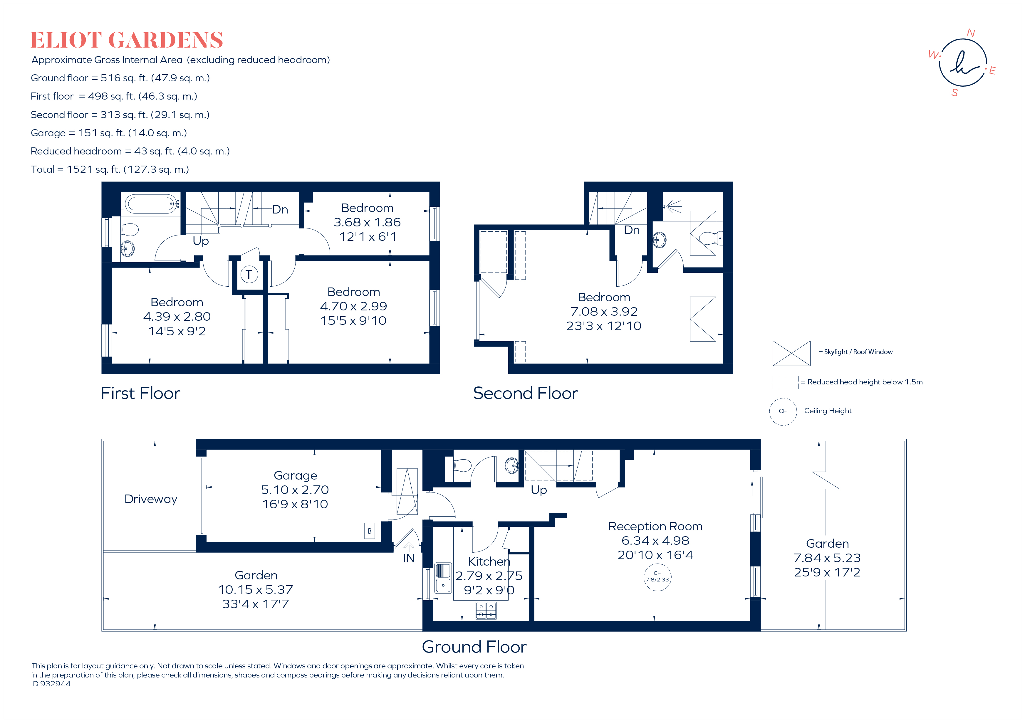 9, Eliot Gardens, Putney floorplan