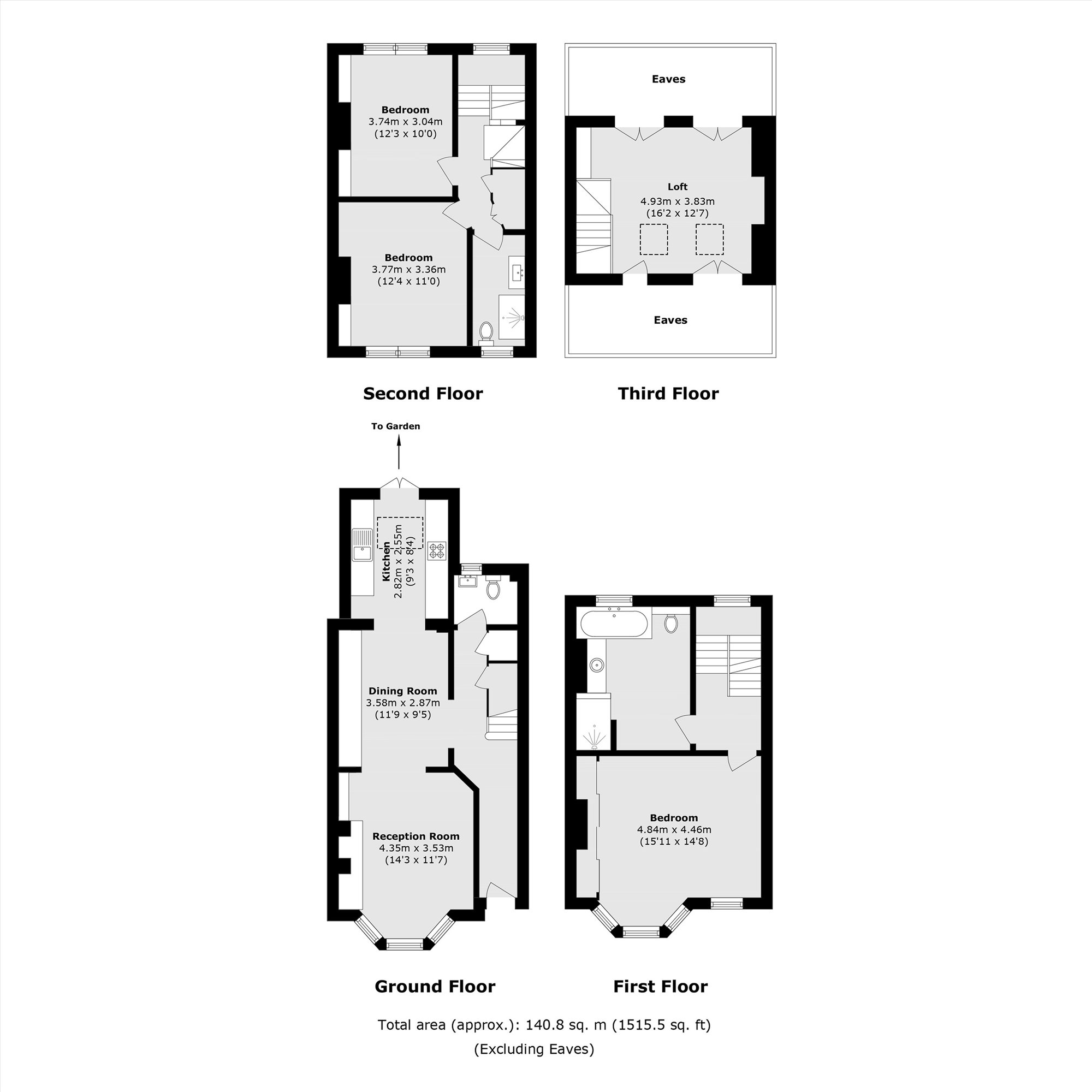 38, Chetwynd Road, London floorplan