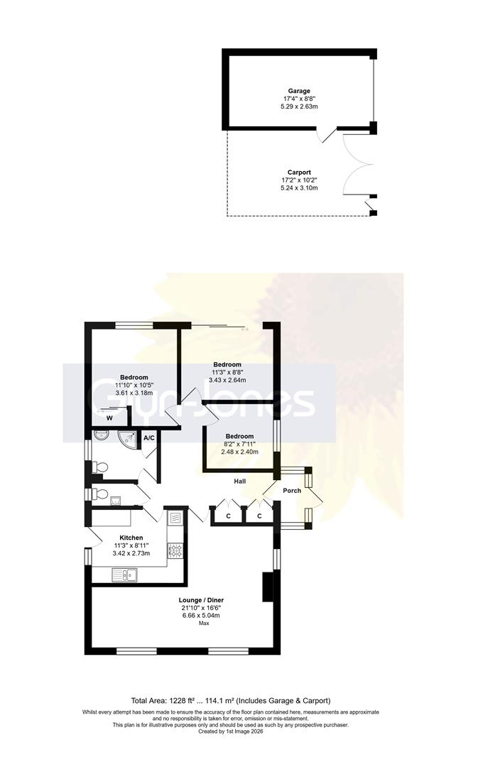 1, Finisterre Way, Littlehampton floorplan